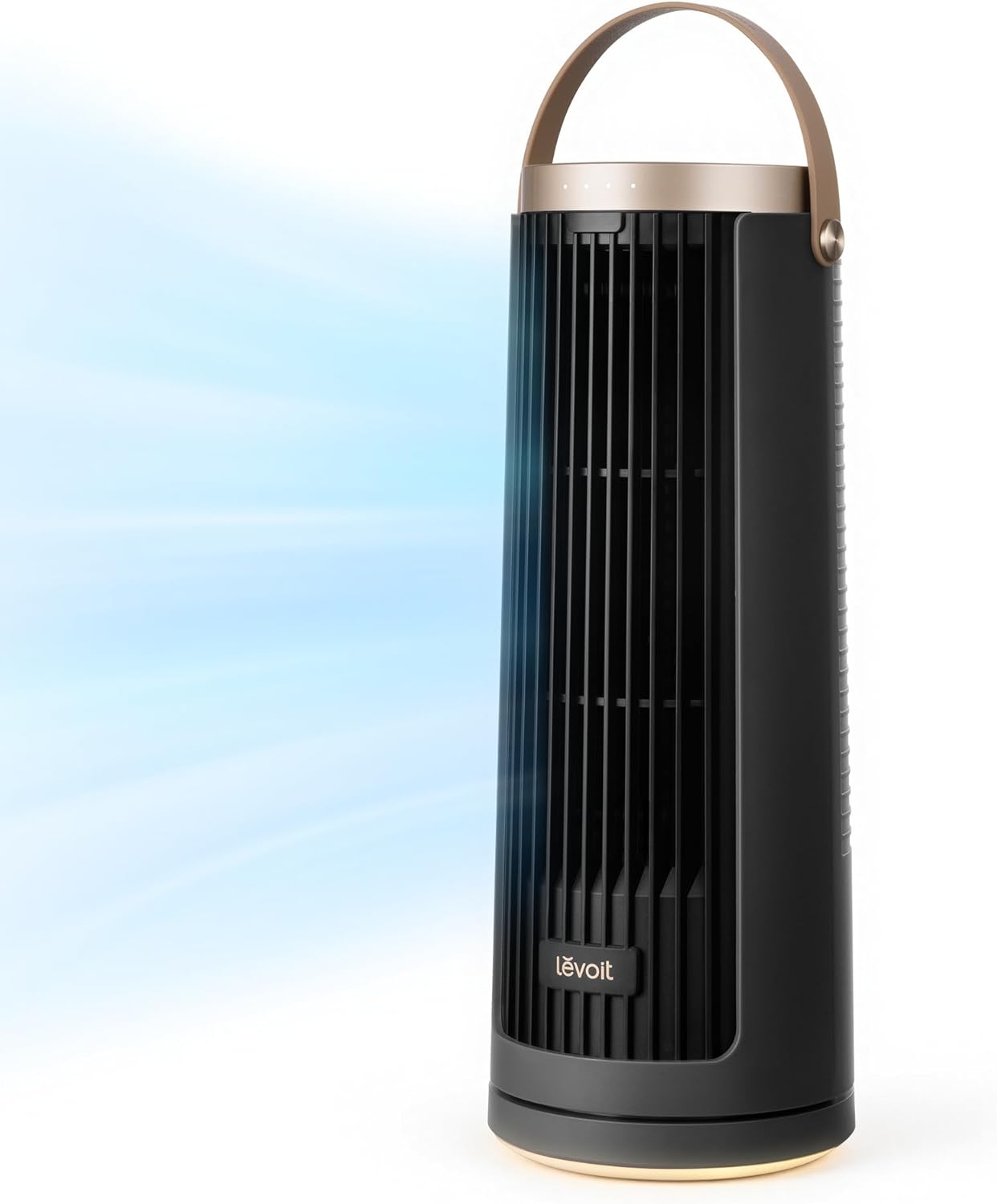 Breezy Tower Fan  Quiet 5-Speed Oscillating with Remote