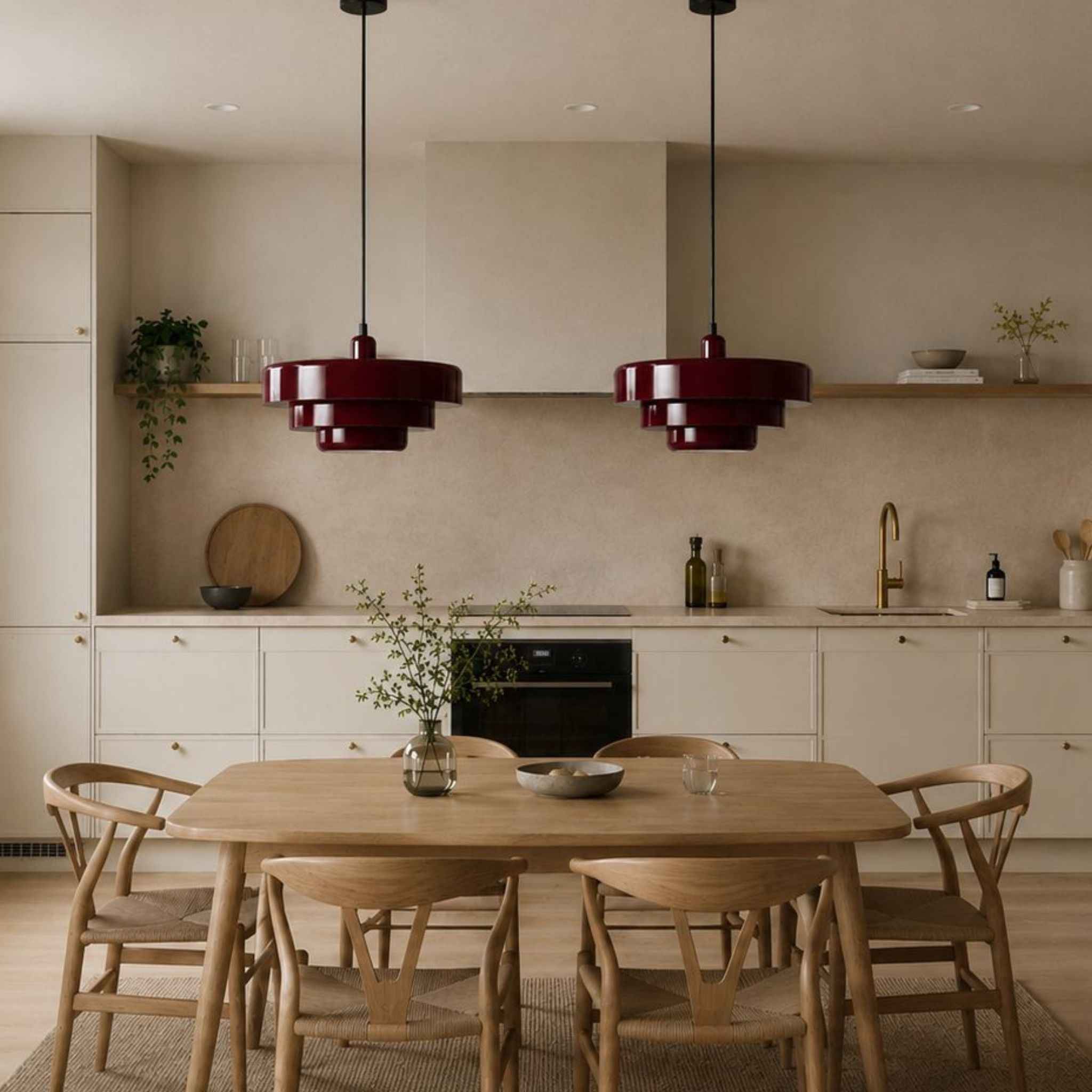 Bello Pendant Lamp | Bauhaus Design, Metal Shade Ø35 cm