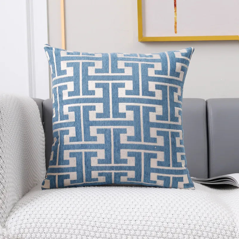 Luxe Jacquard Kussenhoes | Polyester/Katoenmix, 45x45cm