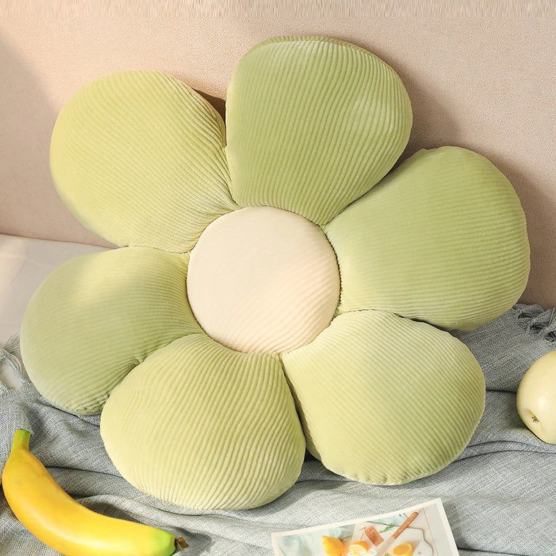 Fiora Decorative Pillow | Unique Floral Design, Soft Velvet