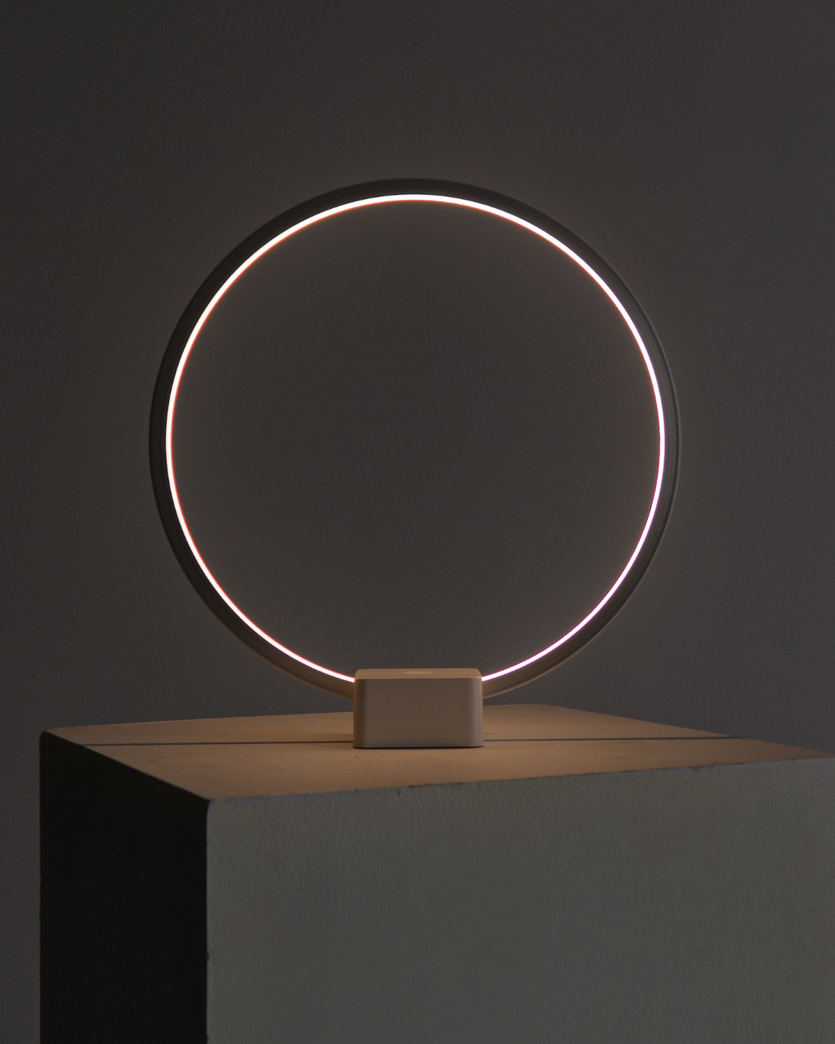 Brio LED Nightstand Lamp | Dimmable, USB Charging Port