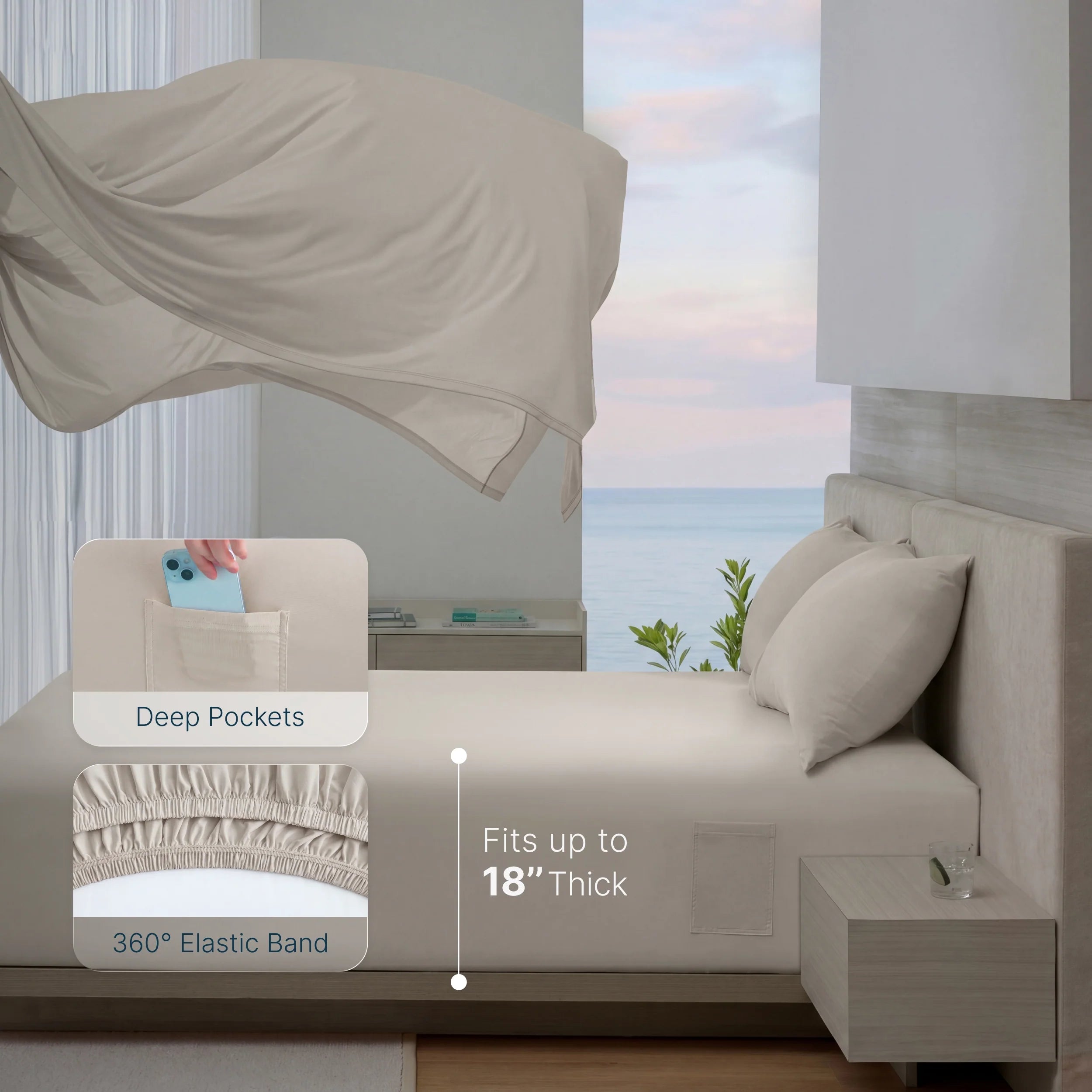 Cendre Cooling Sheets