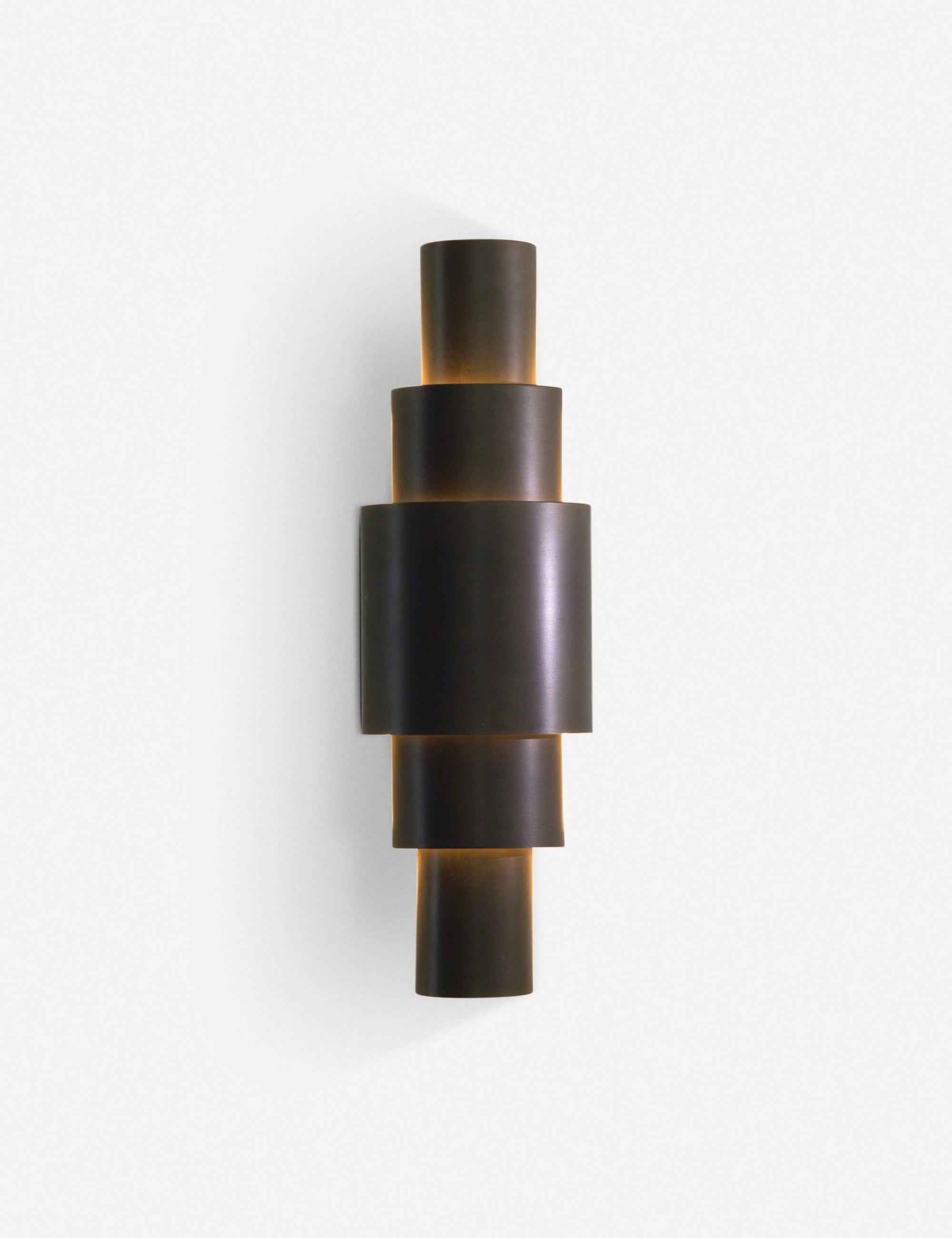Nexa Sconce | Dark Bronze Finish, Art Deco Design