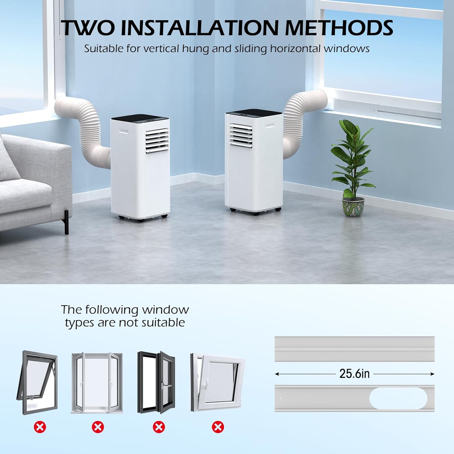 Breeza Portable Air Conditioner 16000 BTU with WiFi & Quiet 40dB Mode