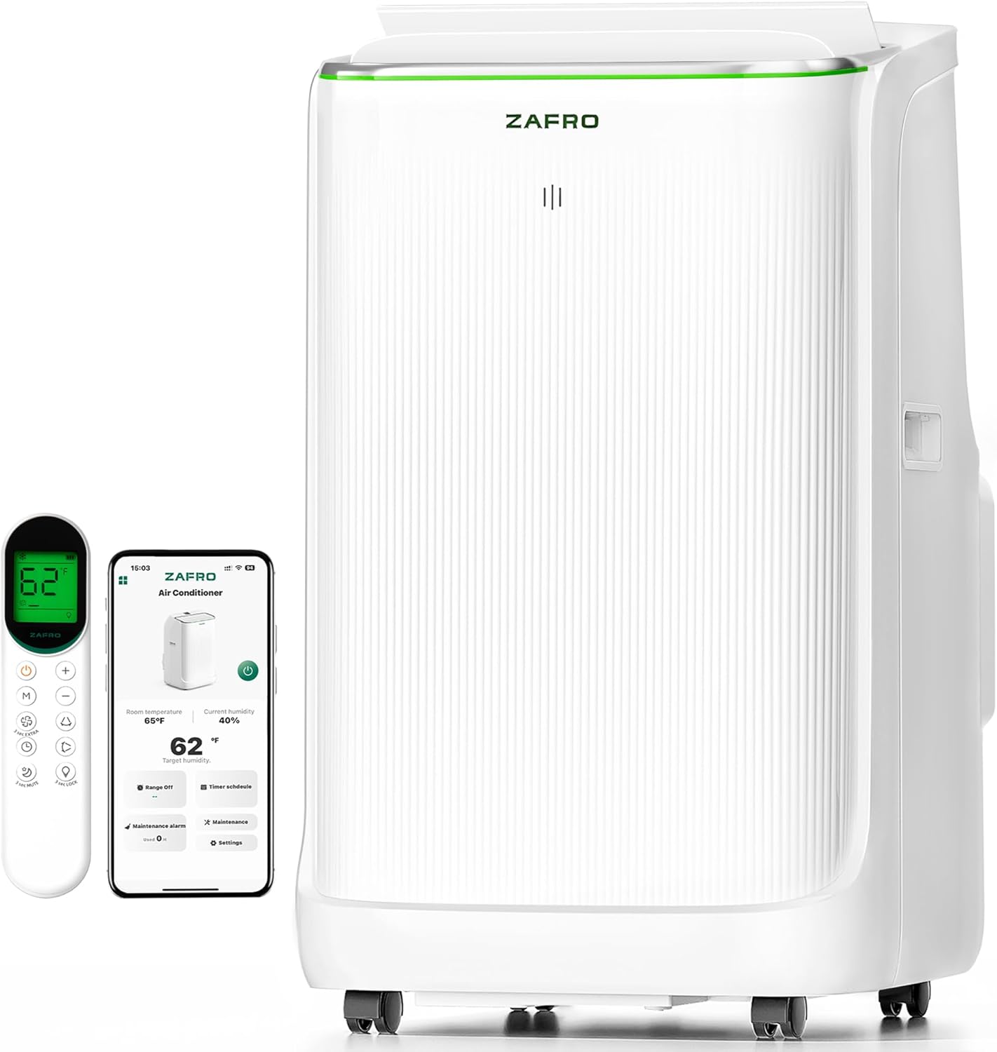 Breeza Smart Inverter Portable AC Unit 14000 BTU Ultra Quiet