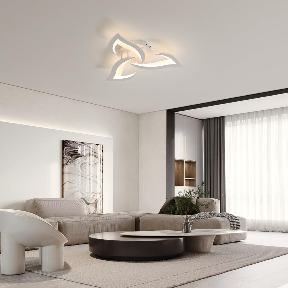 Flora LED Plafondlamp | Uniek Bloemvormig Design, 3200 Lumen