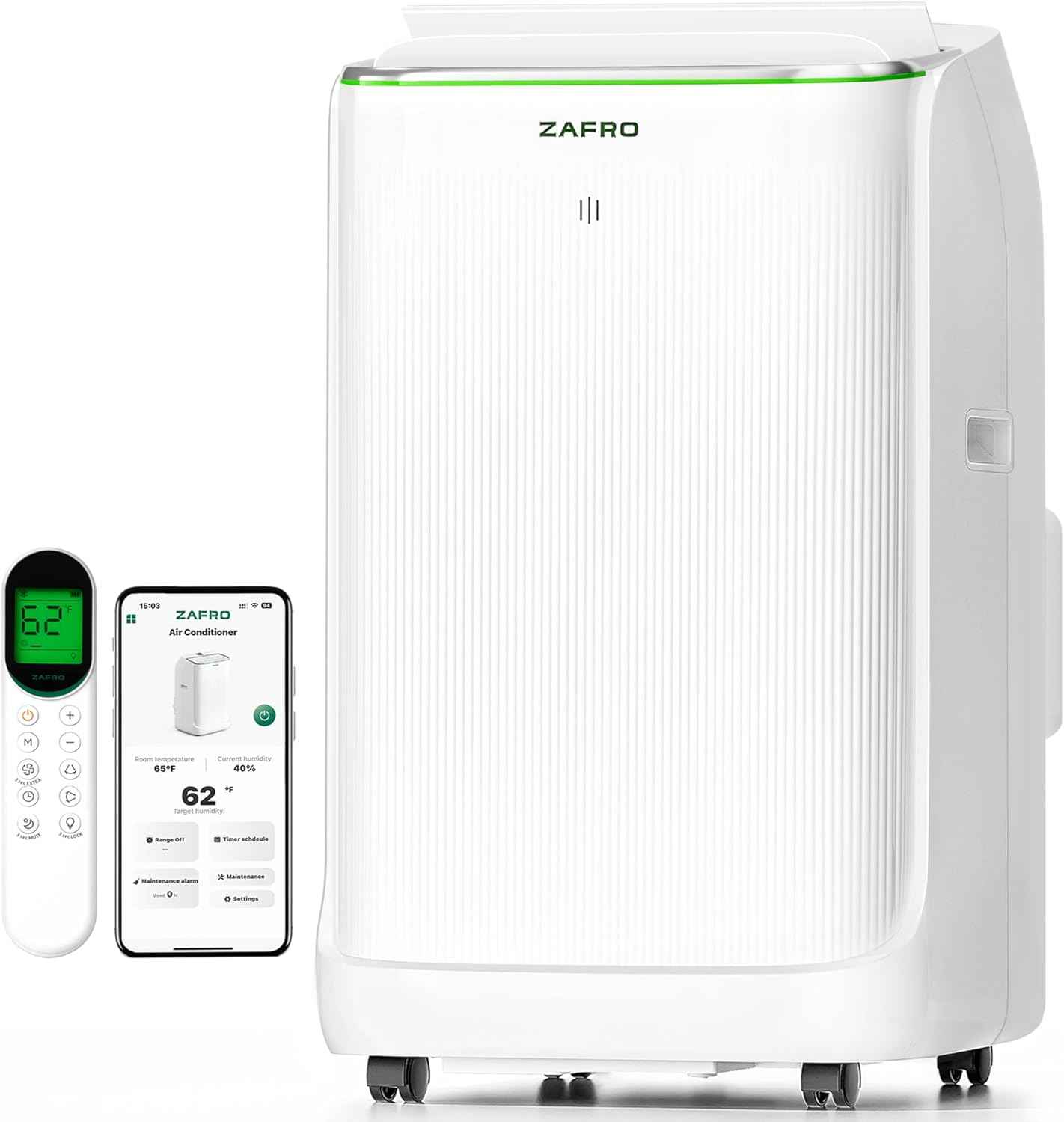 Breeza Smart Inverter Portable AC Unit 14000 BTU Ultra Quiet