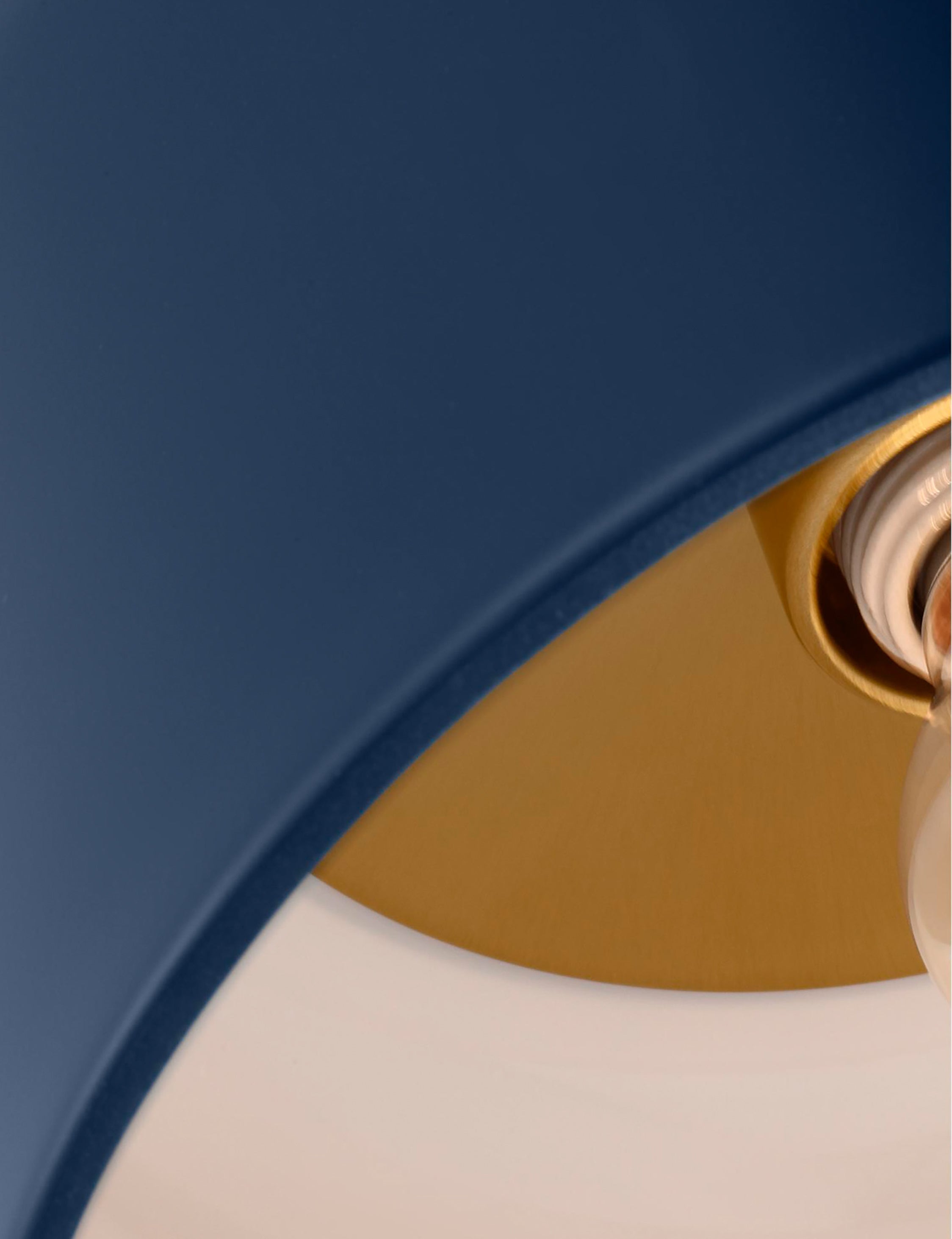 Orion Flush Mount Light | Steel Dome Shade, Minimalist Design