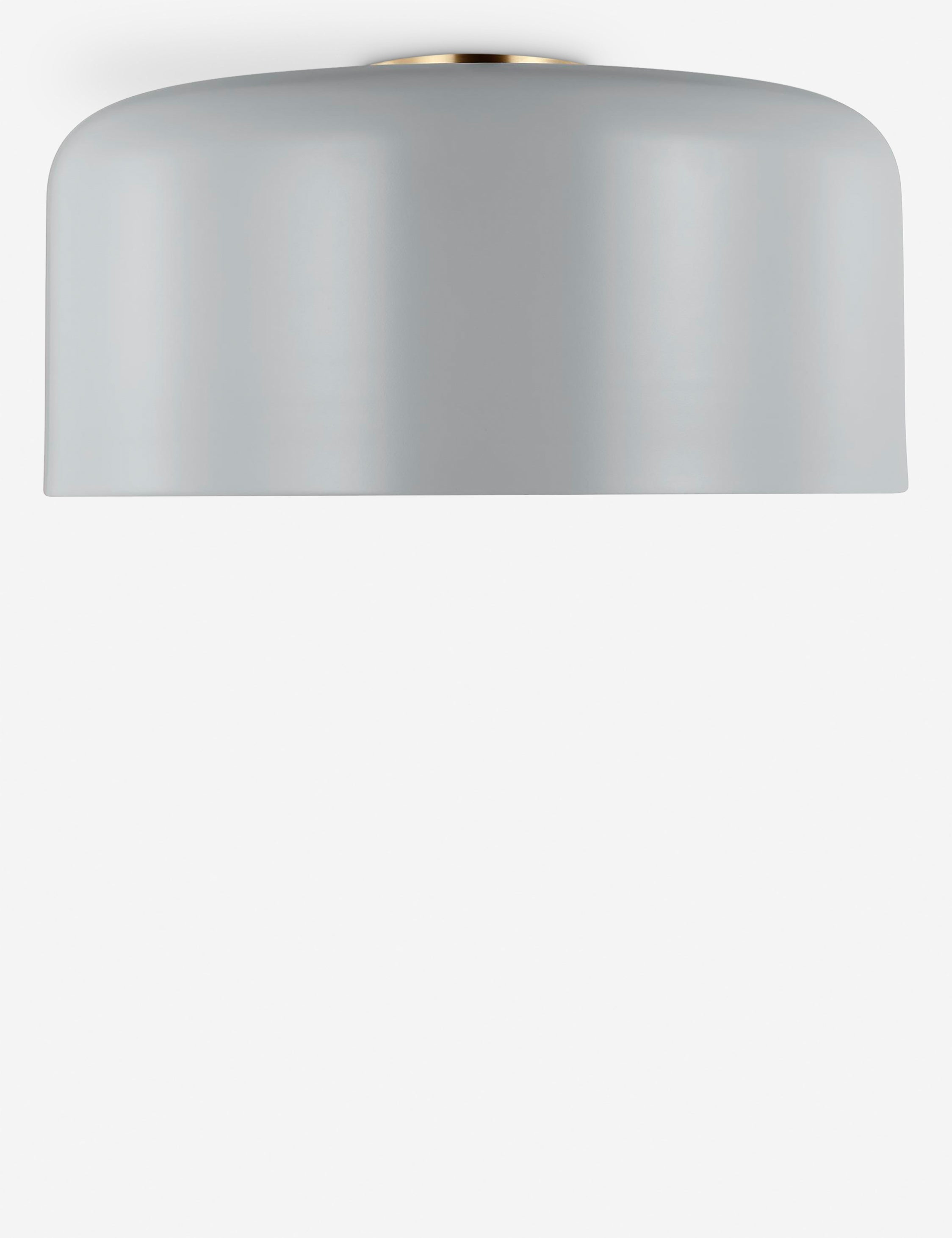 Orion Flush Mount Light | Steel Dome Shade, Minimalist Design