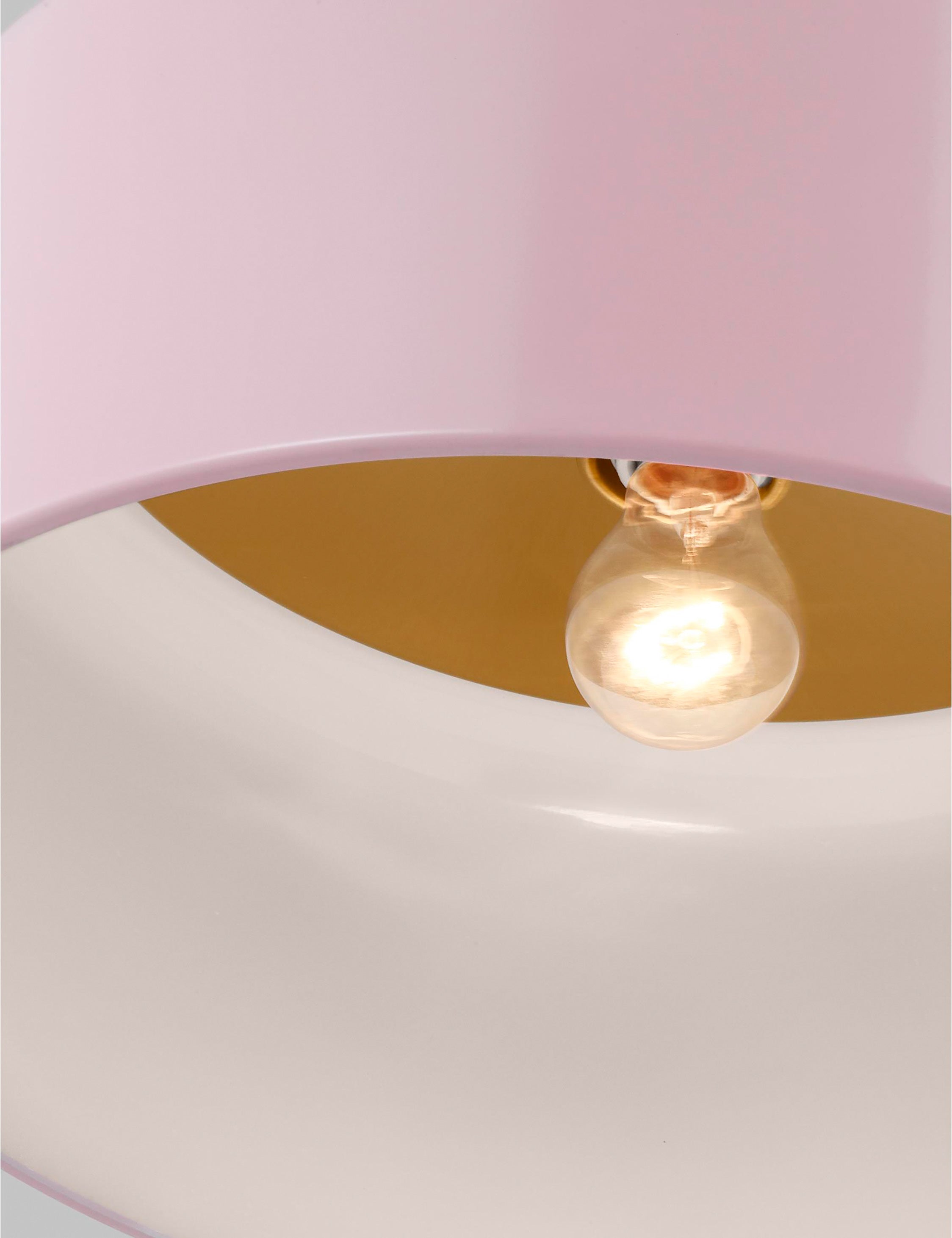 Orion Flush Mount Light | Steel Dome Shade, Minimalist Design