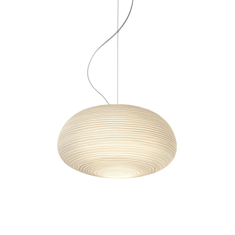Bento Hanglamp | Geribbeld Glas, E27 Fitting