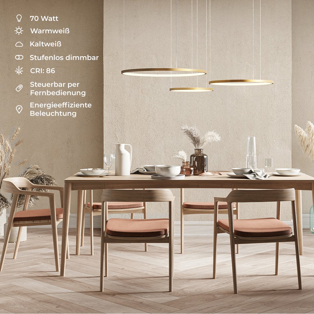 Cielo LED Ring Light | Dimming Function, Aluminium Design