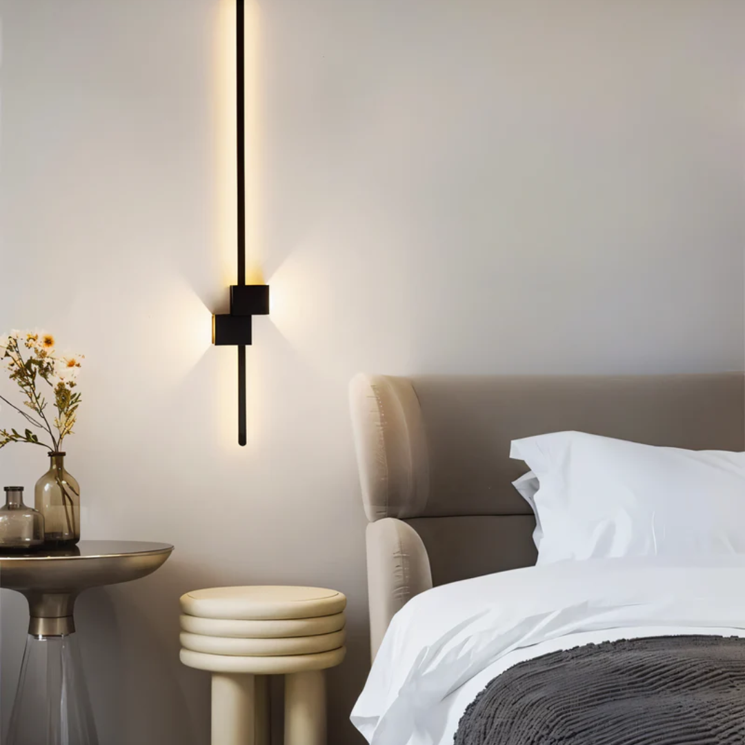 Luxe LED Wall Light | Modern Aluminium Design, Warm White Glow