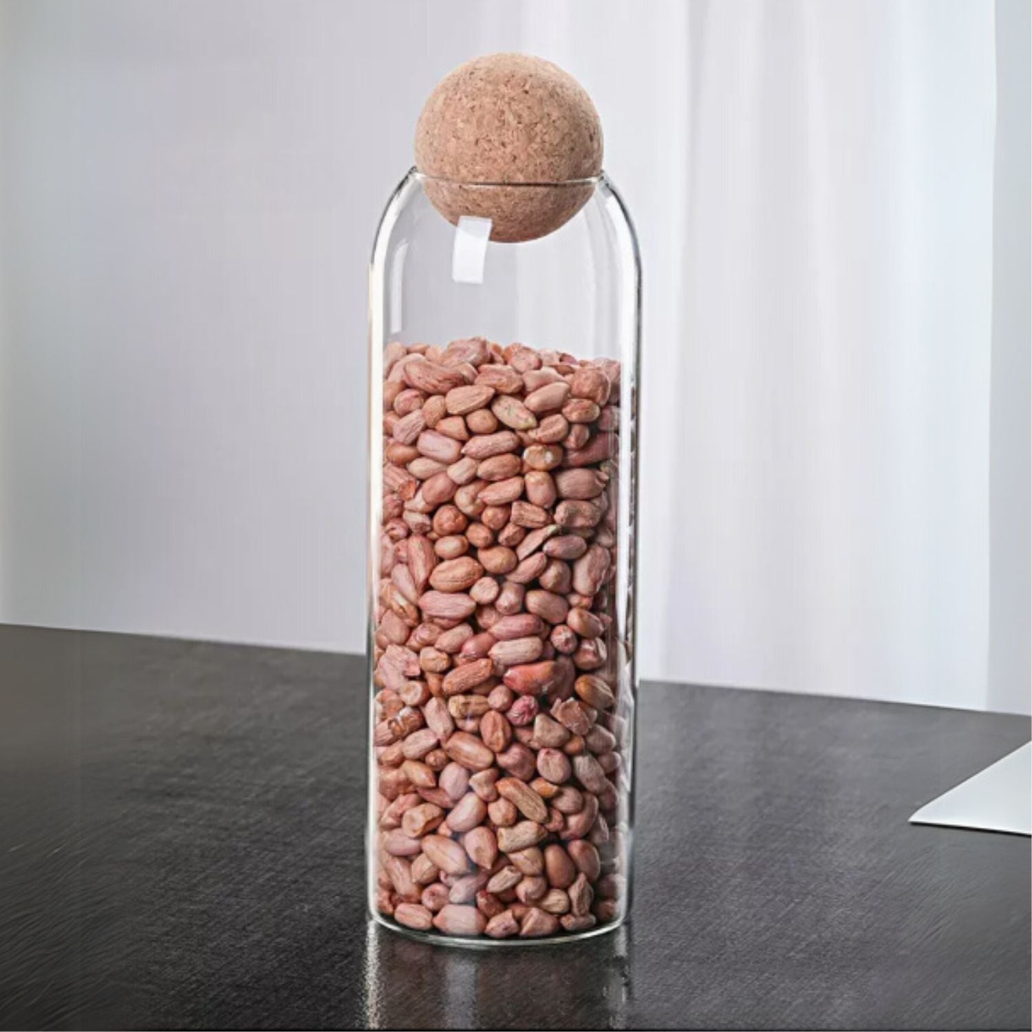 Bela Glass Container Set | Natural Cork Lids, 3 Sizes