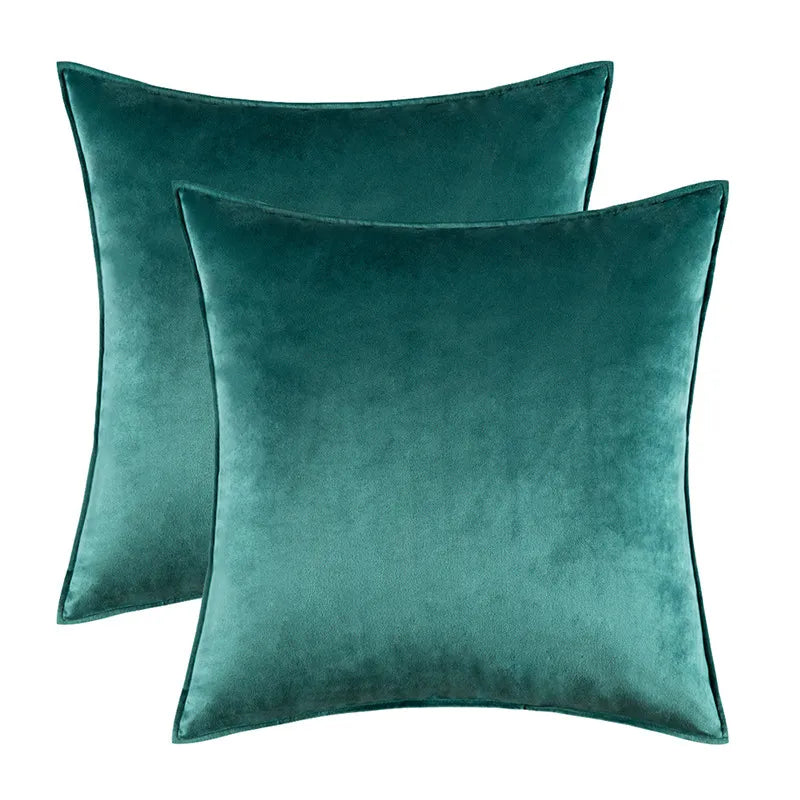 Bela Velvet Cushion Cover | Soft Fabric, Hidden Zipper