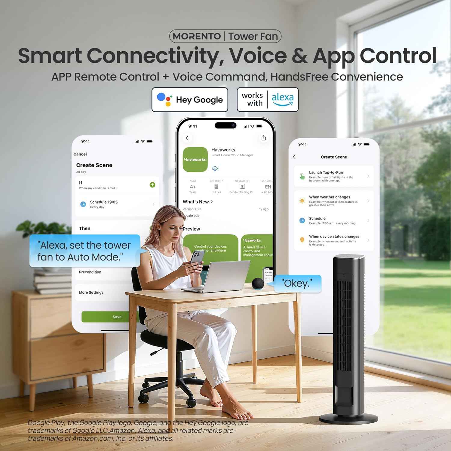 Cendre Smart Tower cooling fan