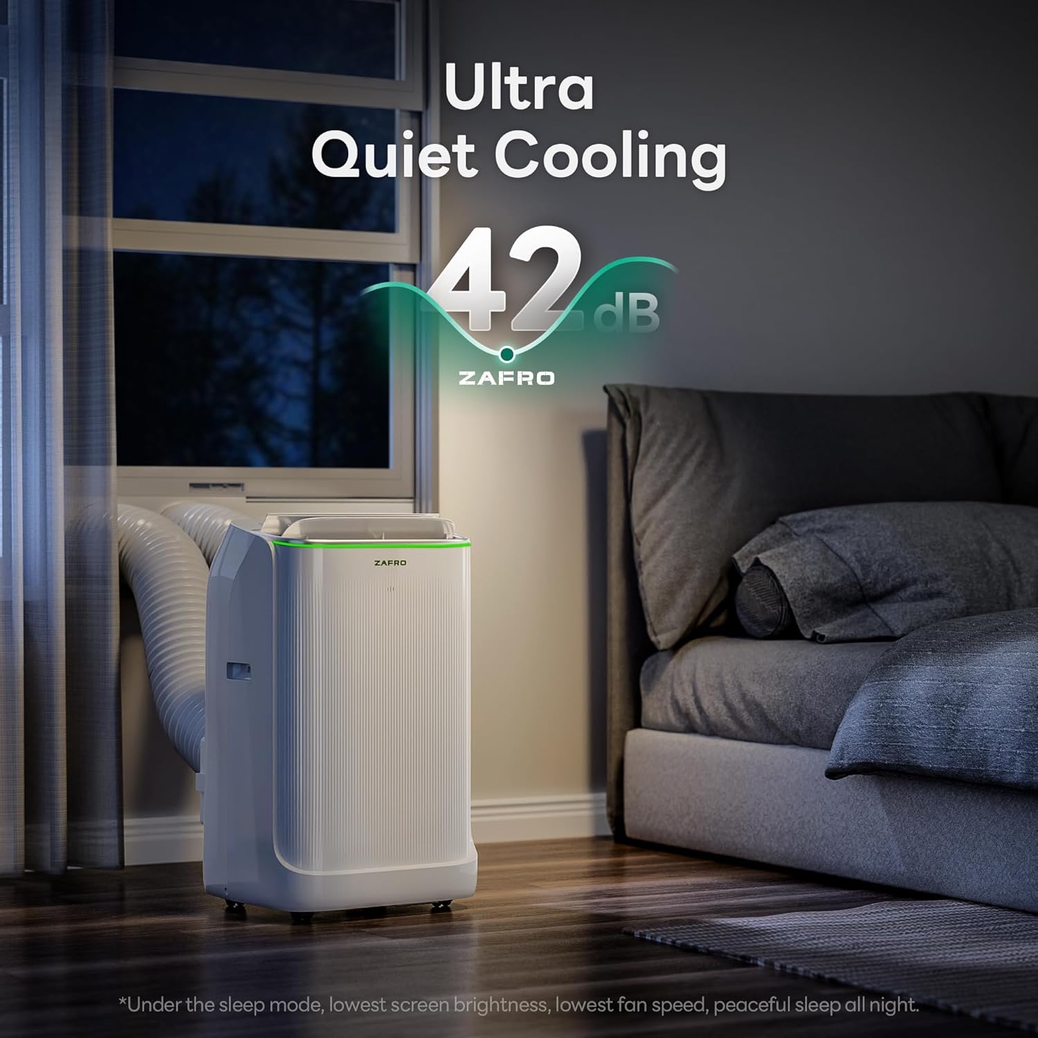 Breeza Smart Inverter Portable AC Unit 14000 BTU Ultra Quiet