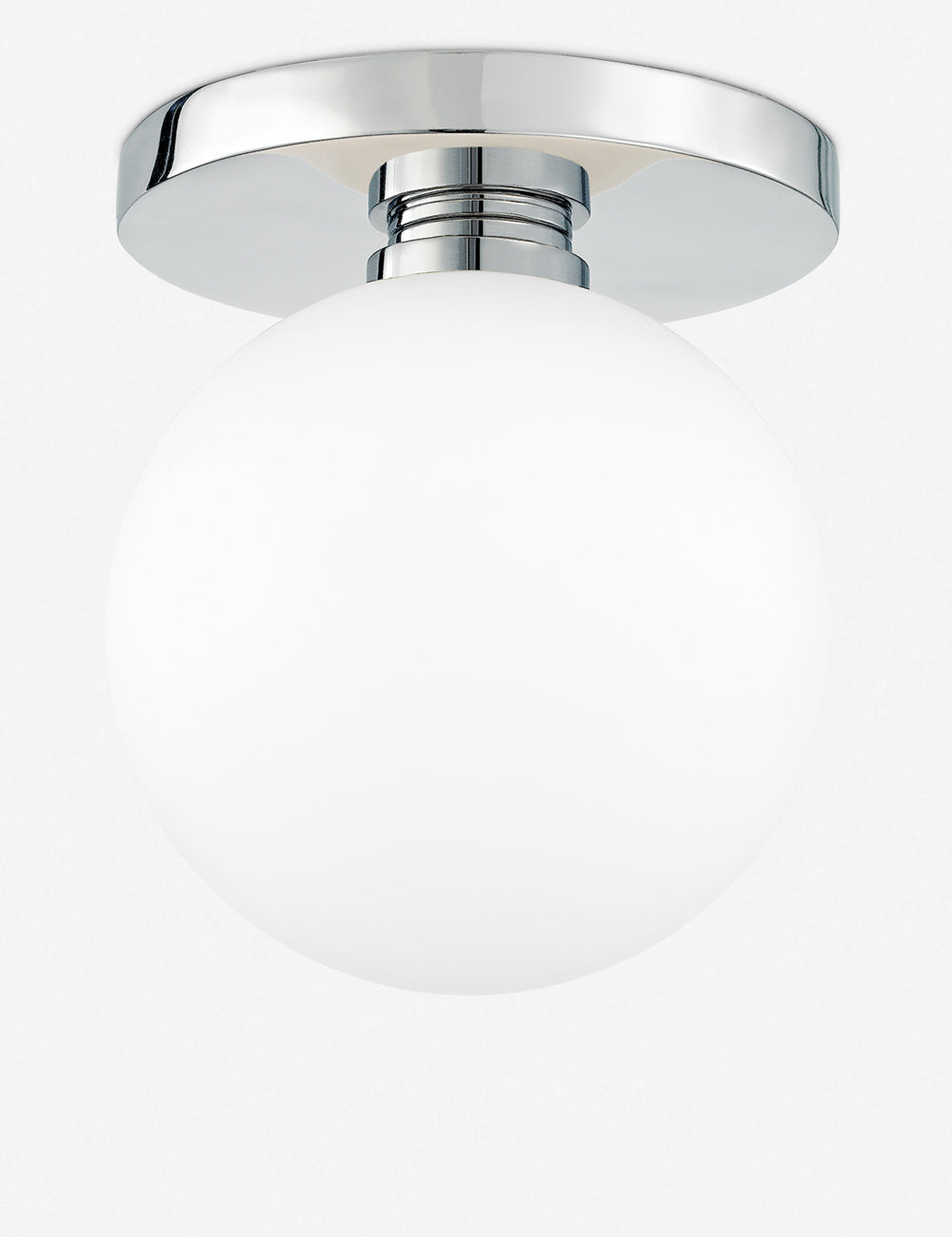 Bela Wall Sconce | Opal Glass Shade, Polished Base