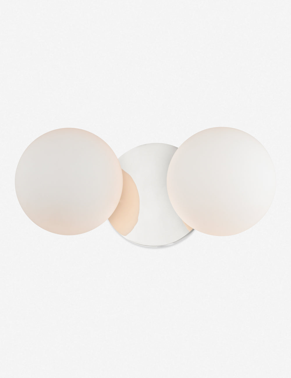 Bela Wall Sconce | Opal Glass Shade, Polished Base
