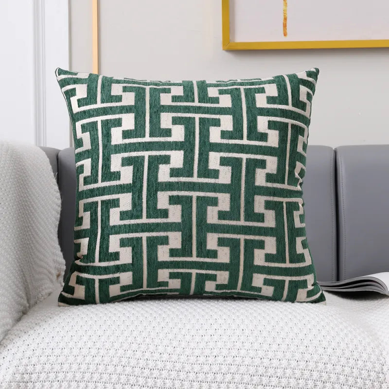 Luxe Jacquard Kussenhoes | Polyester/Katoenmix, 45x45cm