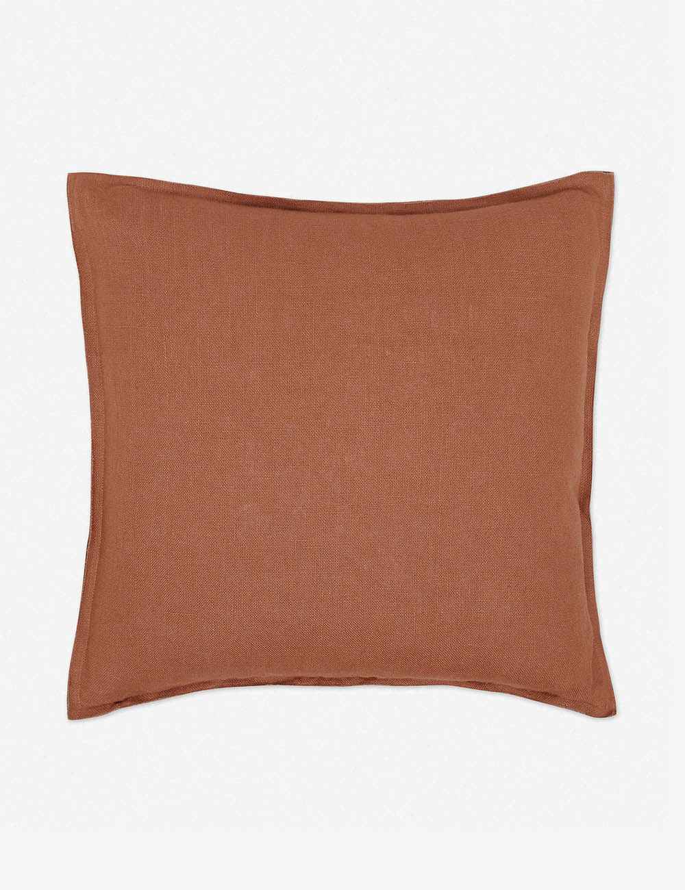 Luna Linen Lumbar Pillow | Superior Long Fiber Flax, Tonal Stitch Detail
