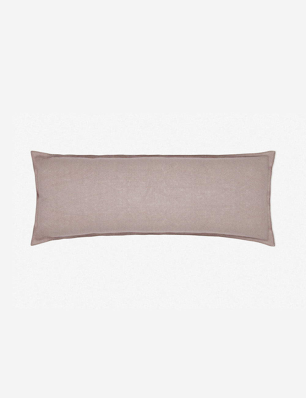 Luna Linen Lumbar Pillow | Superior Long Fiber Flax, Tonal Stitch Detail