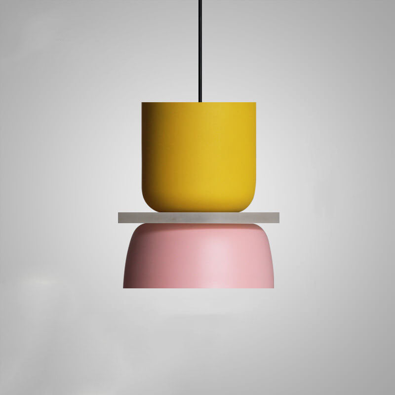 Vibrant Nordic Macaron 1-Light LED Pendant Lamp