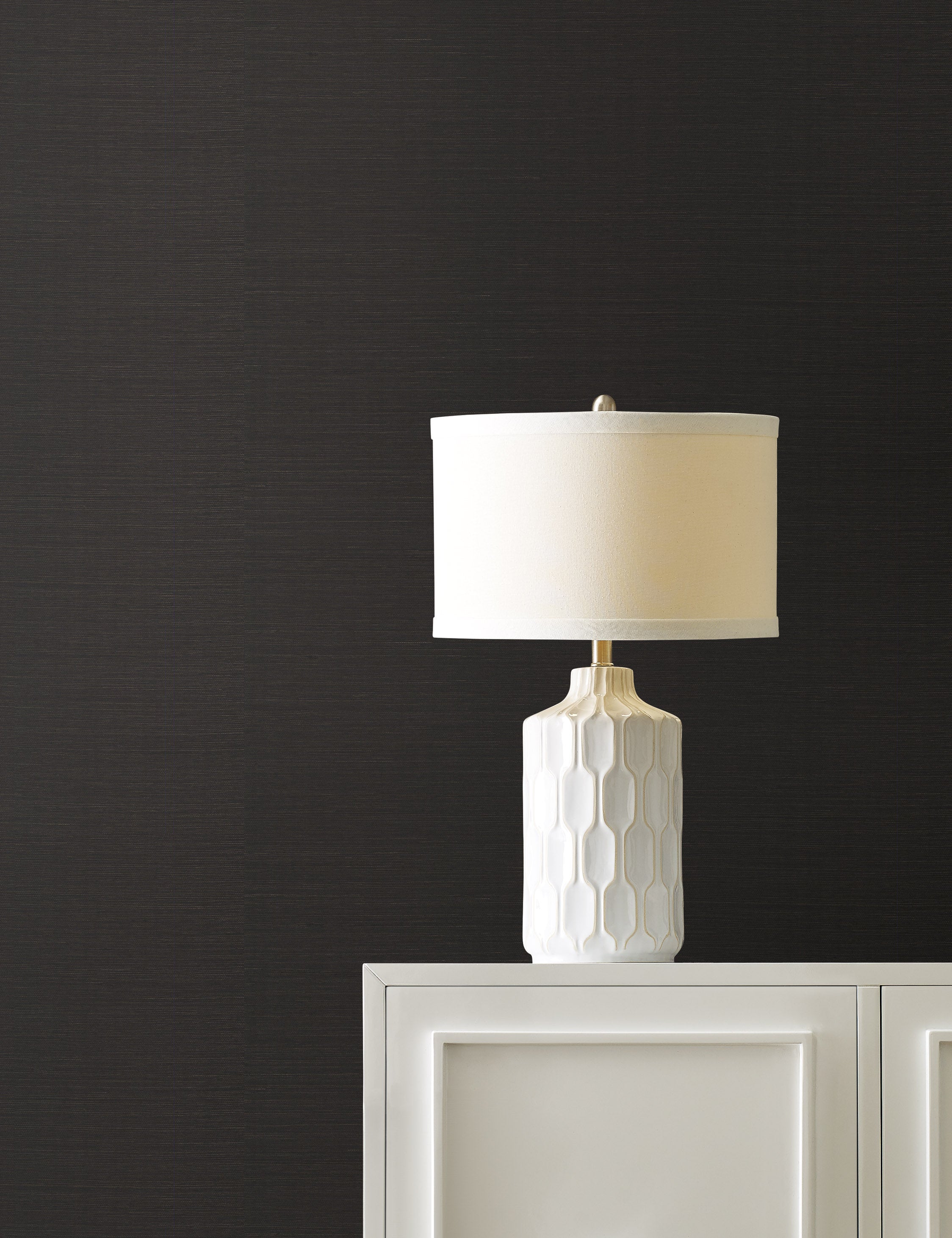 Bela Grasscloth Wallpaper | Woven Texture, Modern Palette