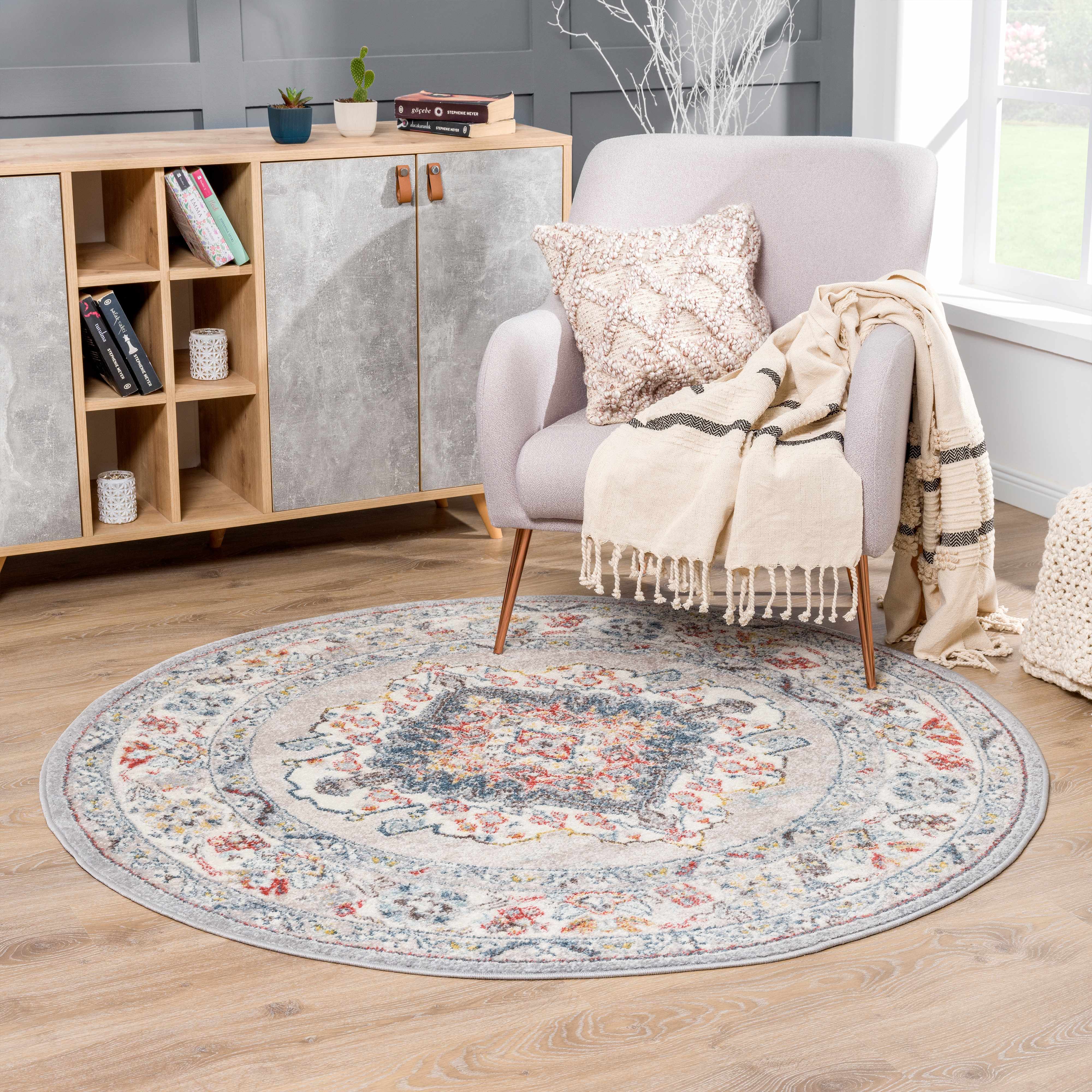 Haven Area Rug  Machine Woven  Traditional Style  Medium Pile
