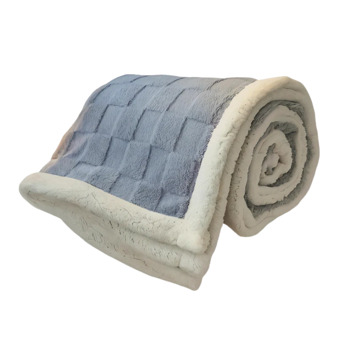 Bela Luxe Fleece Plaid | Dubbelzijdig Sherpa & Fleece, Warm & Cozy