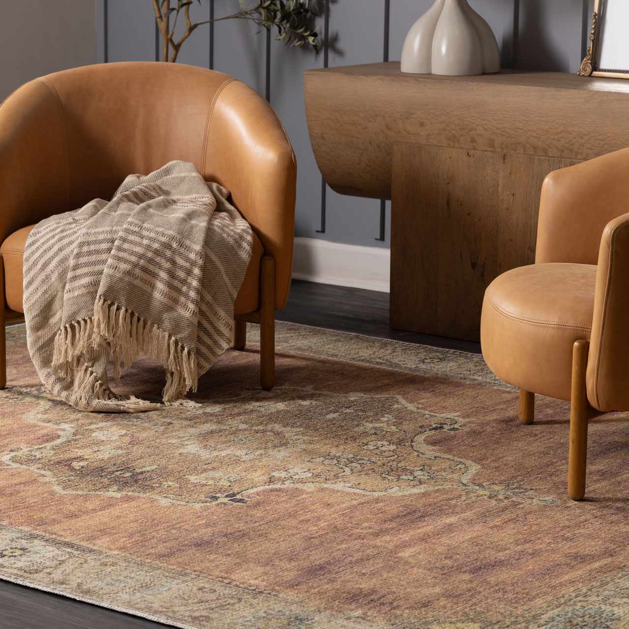 Powhatan Washable Area Rug