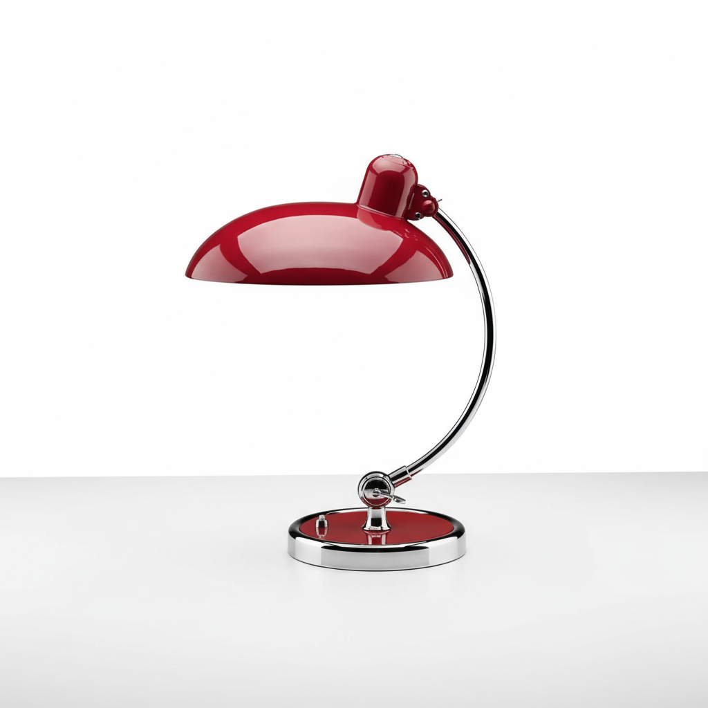 Belo Table Lamp | Bauhaus-Inspired Curved Metal Design