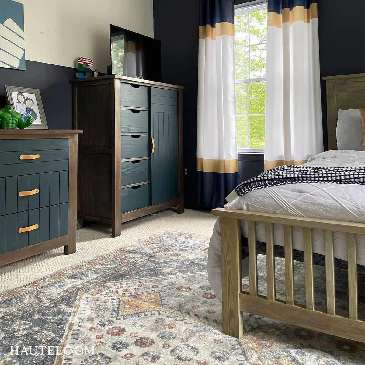 Alera Washable Rug  Machine Woven  Traditional Style