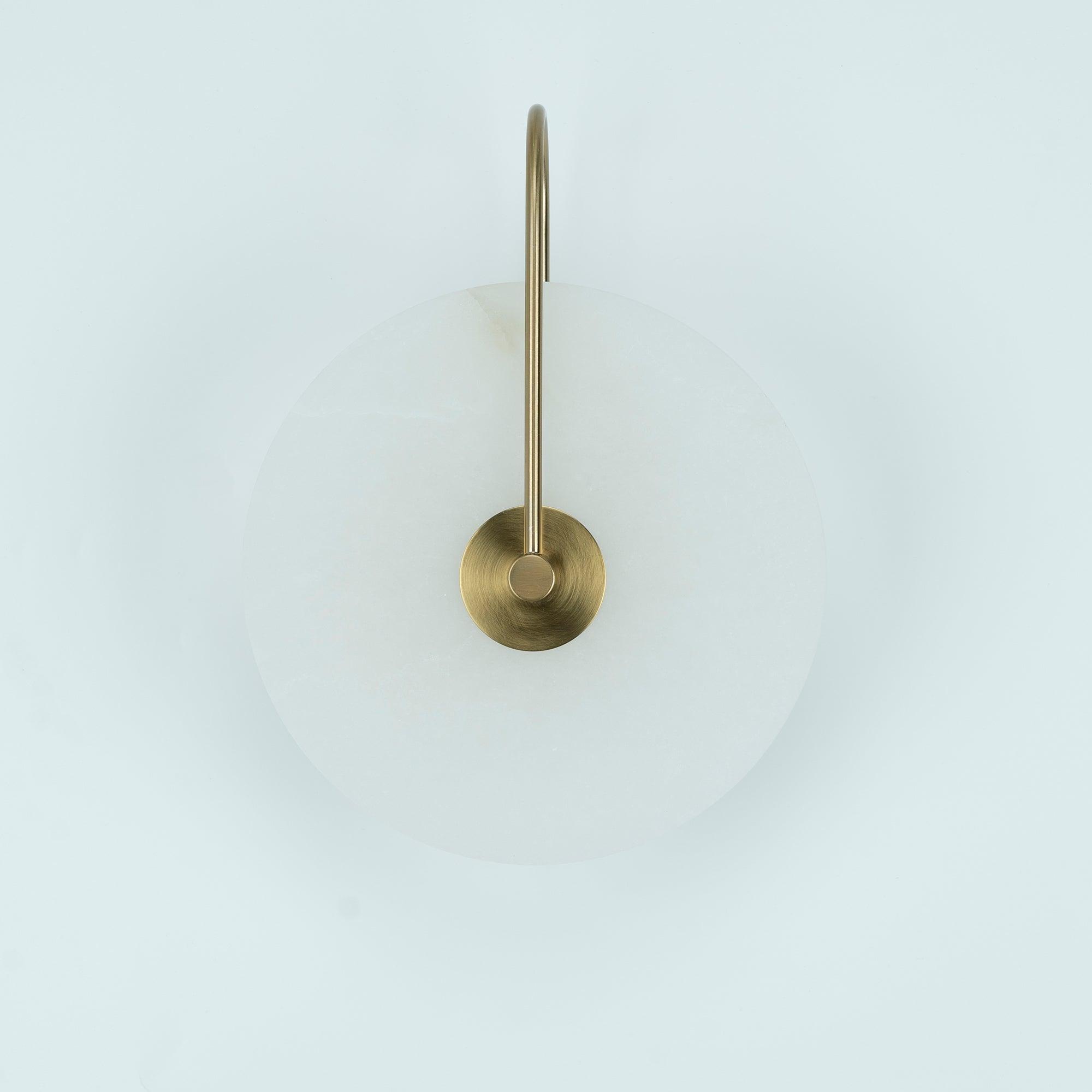Bela Alabaster Wall Lamp | Art Deco Design, Integrated LED
