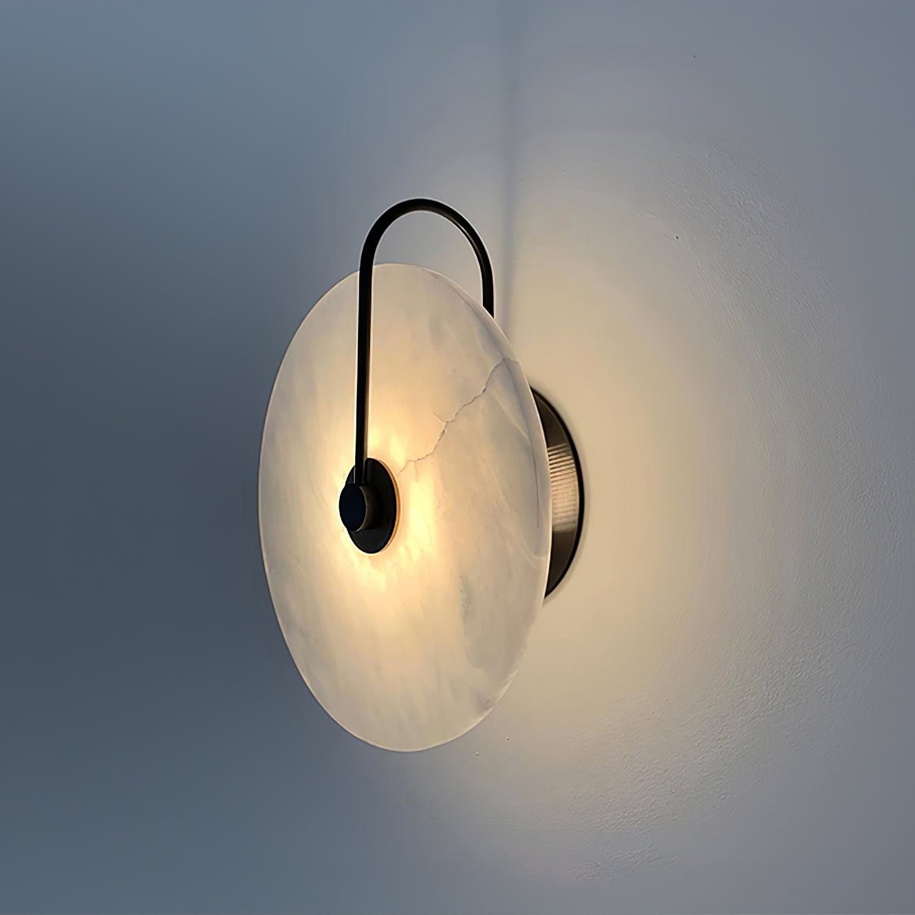Bela Alabaster Wall Lamp | Art Deco Design, Integrated LED