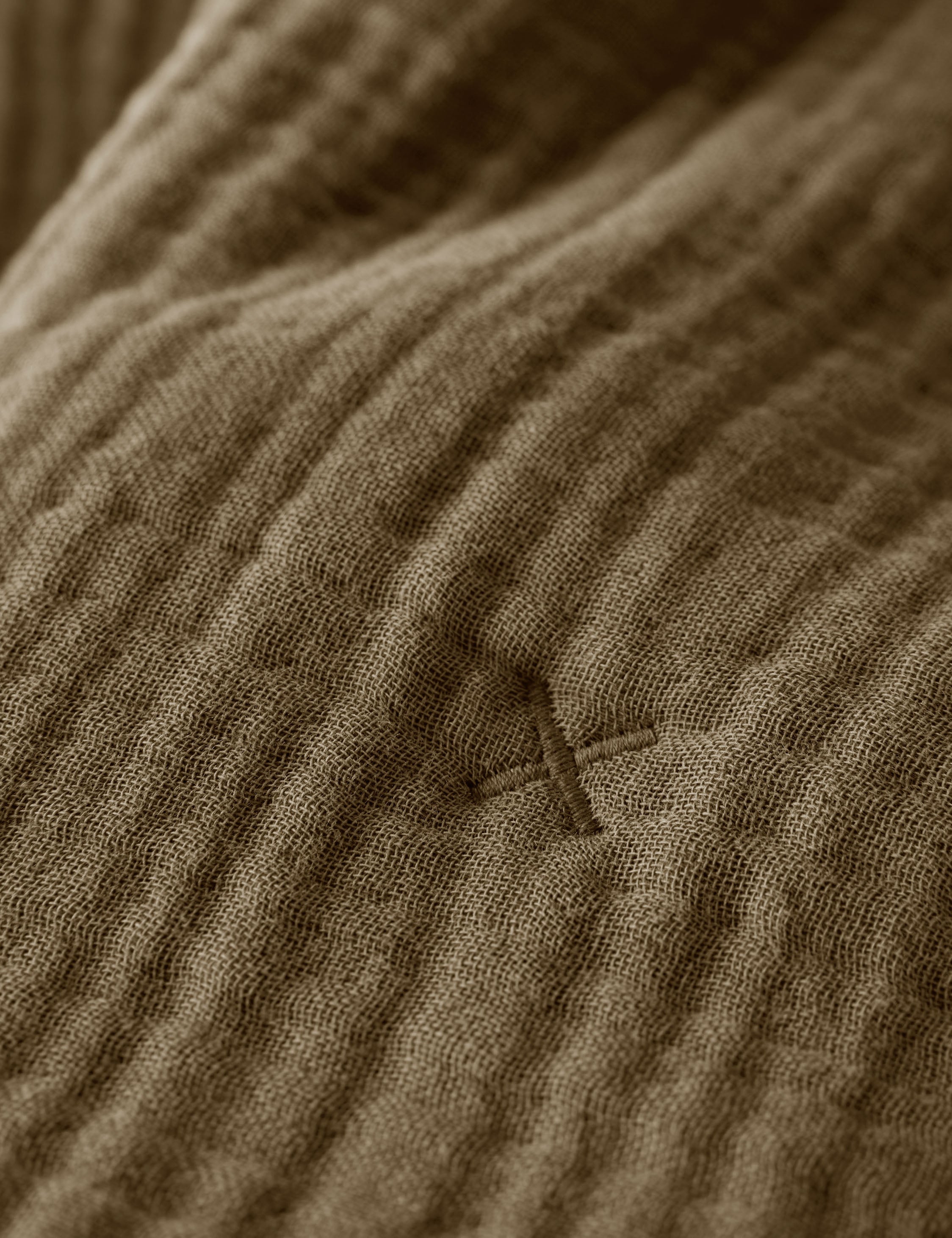 Alera Sherpa Throw | Plush Organic Cotton, Fringed Ends