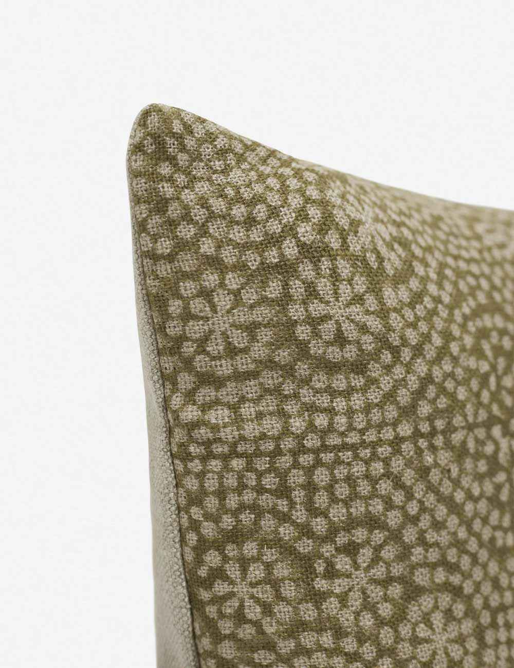 Alera Accent Pillow | Hand Block-Printed Mandala Design