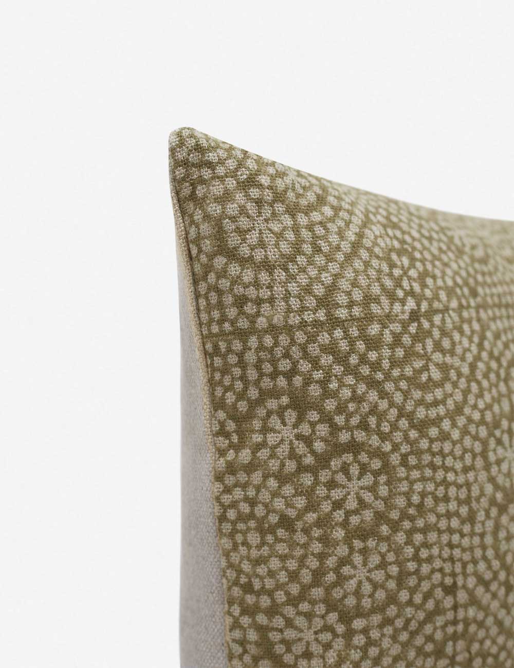 Alera Accent Pillow | Hand Block-Printed Mandala Design