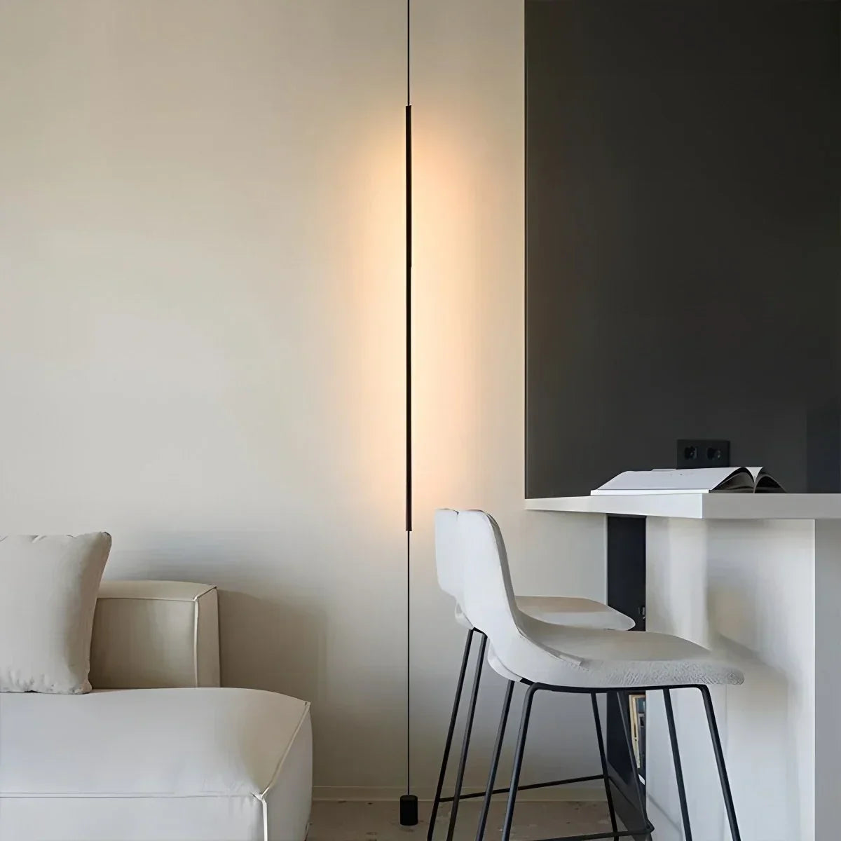 Bello Vloer Tot Plafond Lamp | Slank Design, Ingebouwde LED Verlichting
