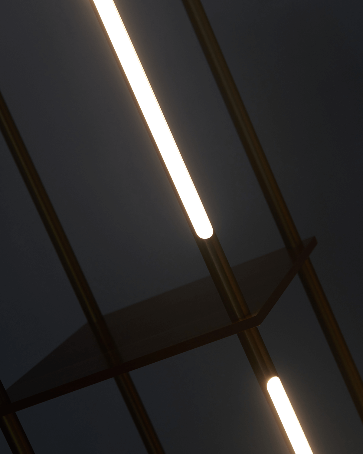 Aria Floor Lamp | Phone Charging & Adjustable Brightness