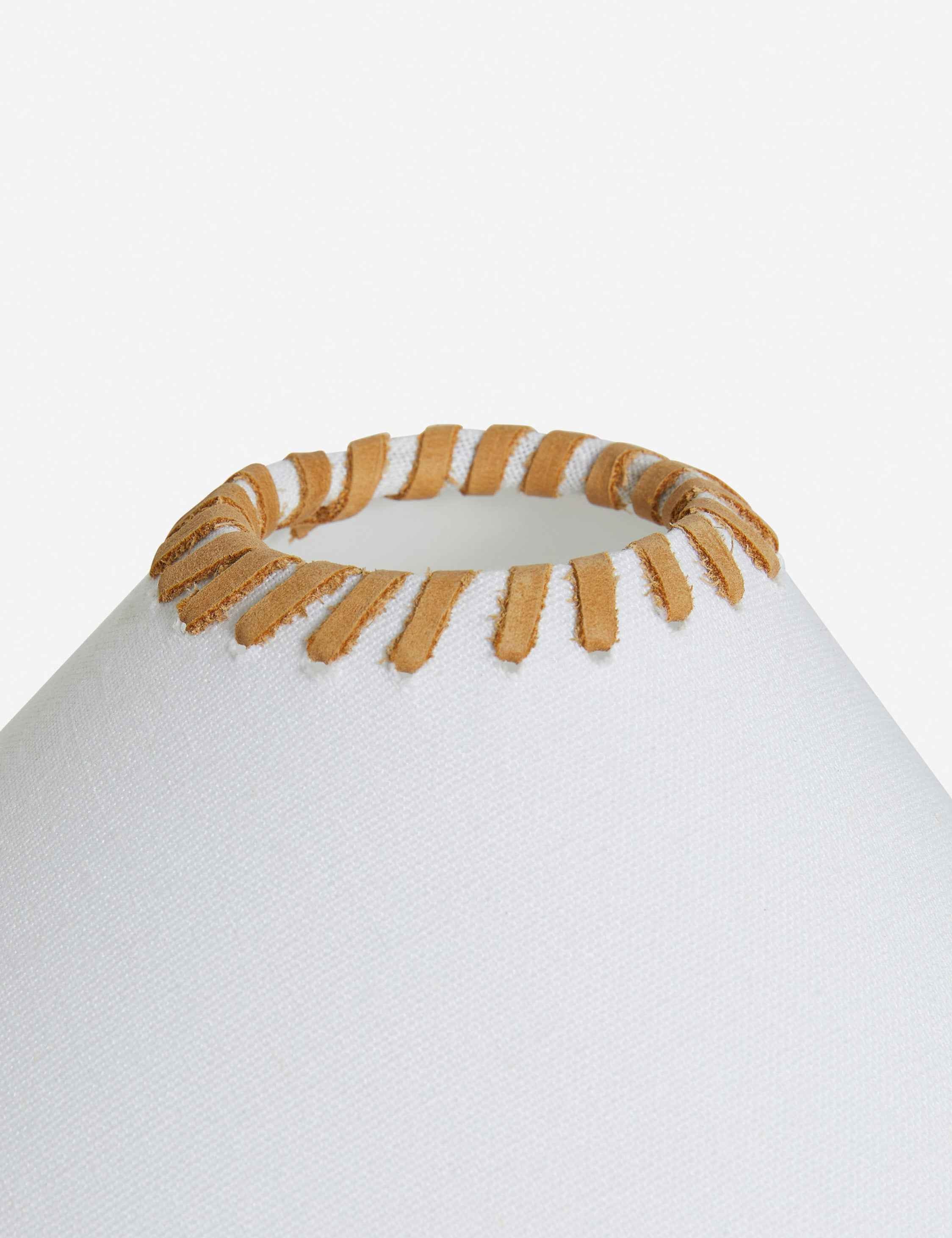 Aria Table Lamp | Artisan Textures, Mixed-Material Design