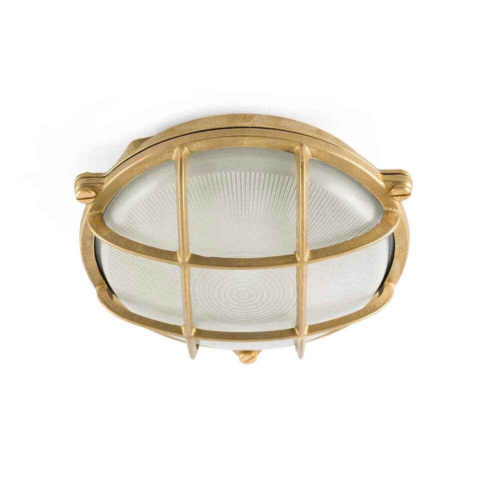 Nero Outdoor Wall Light | IP65 Brass, Classic Style