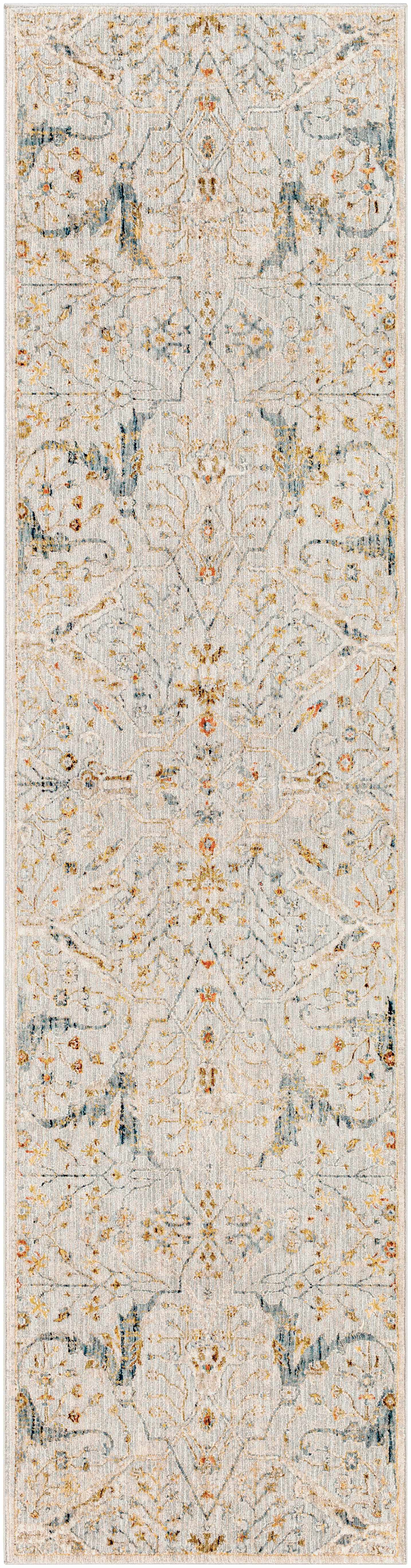 Bela Oushak Rug  Medium Pile  100% Polyester