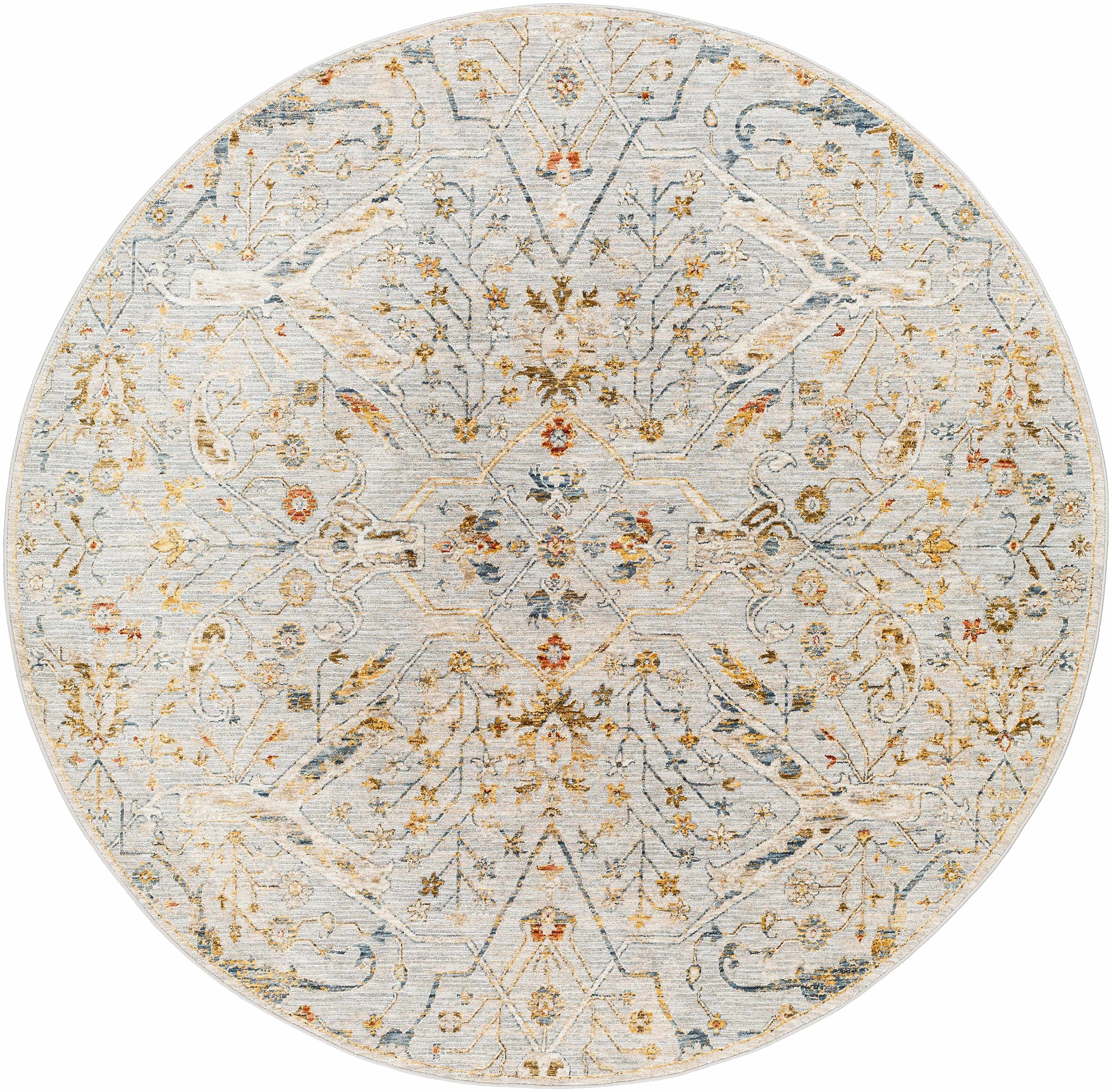 Bela Oushak Rug  Medium Pile  100% Polyester