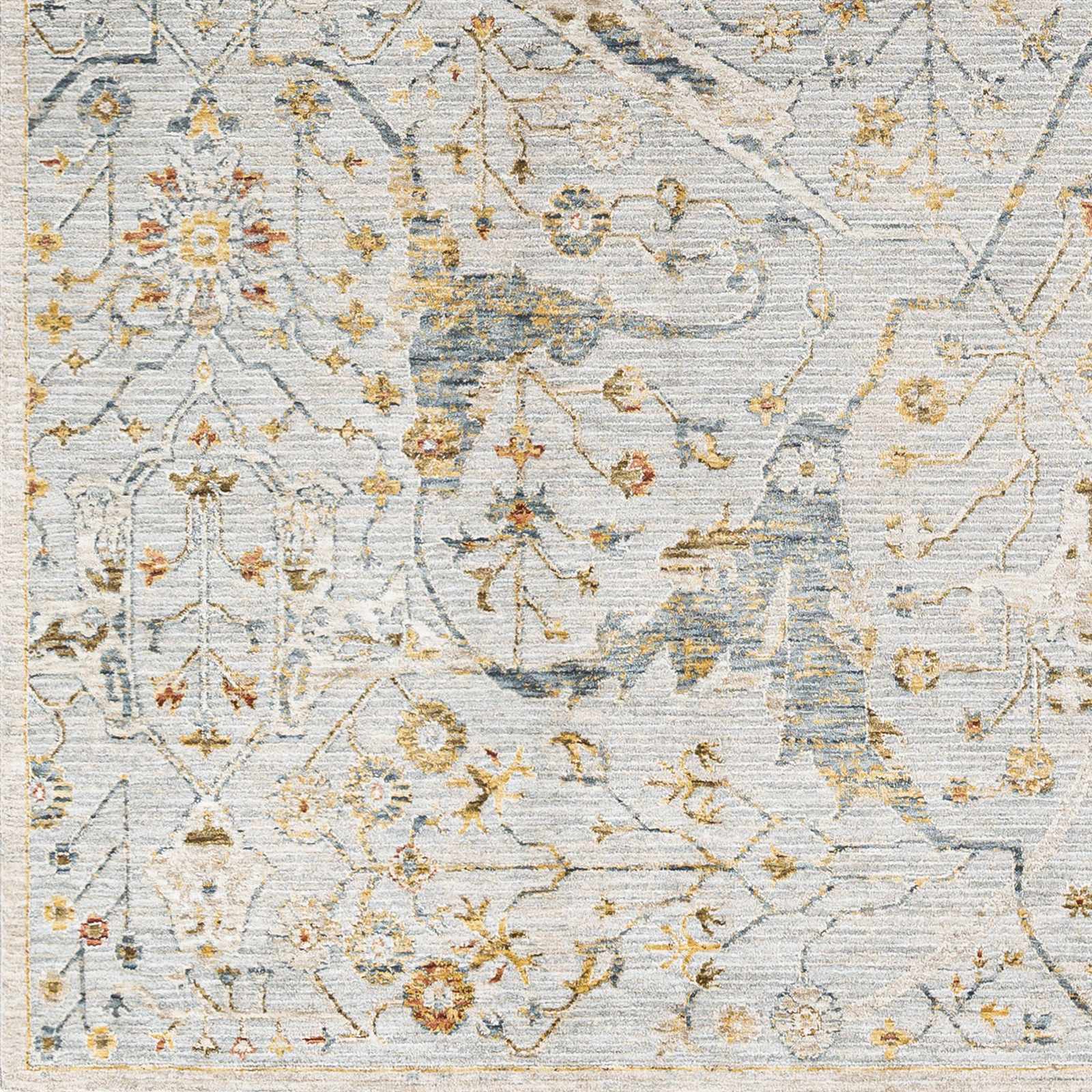 Bela Oushak Rug  Medium Pile  100% Polyester