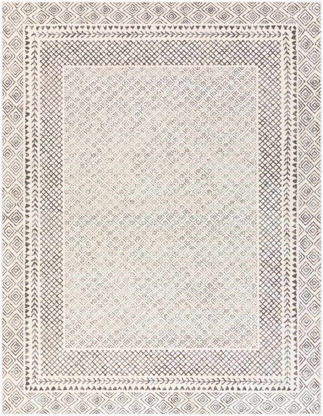 Bela Area Rug  Soft Neutral Colors, Medium Pile
