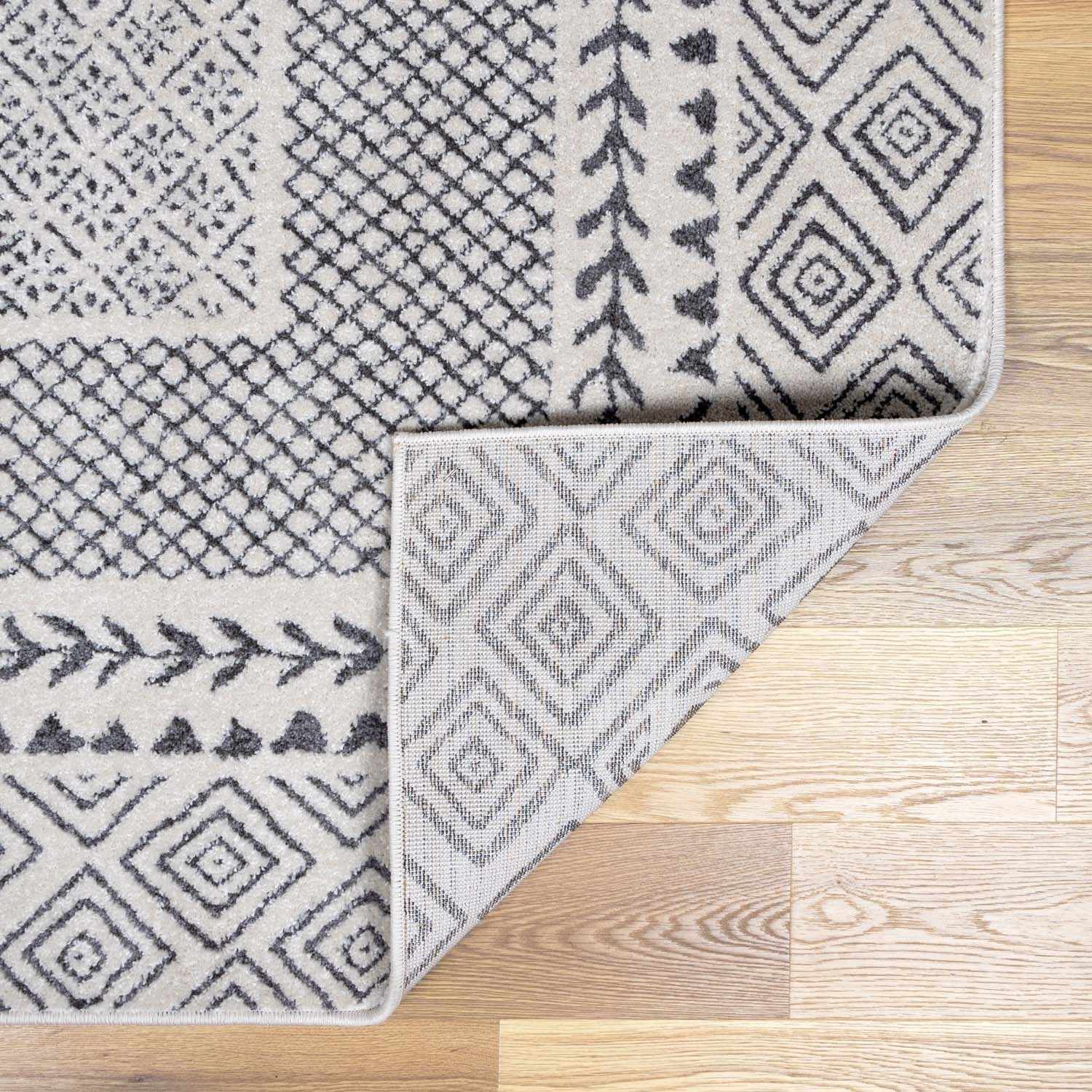 Bela Area Rug  Soft Neutral Colors, Medium Pile
