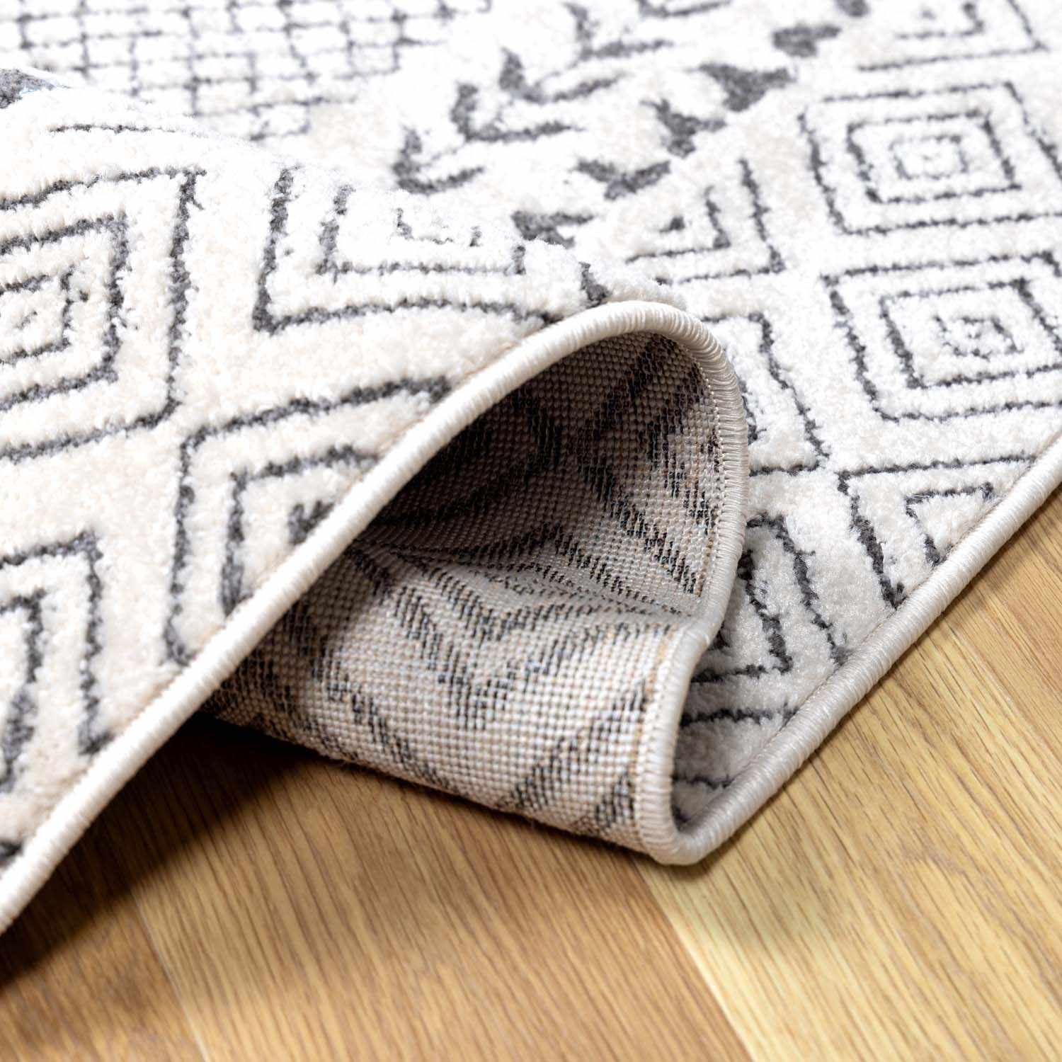 Bela Area Rug  Soft Neutral Colors, Medium Pile