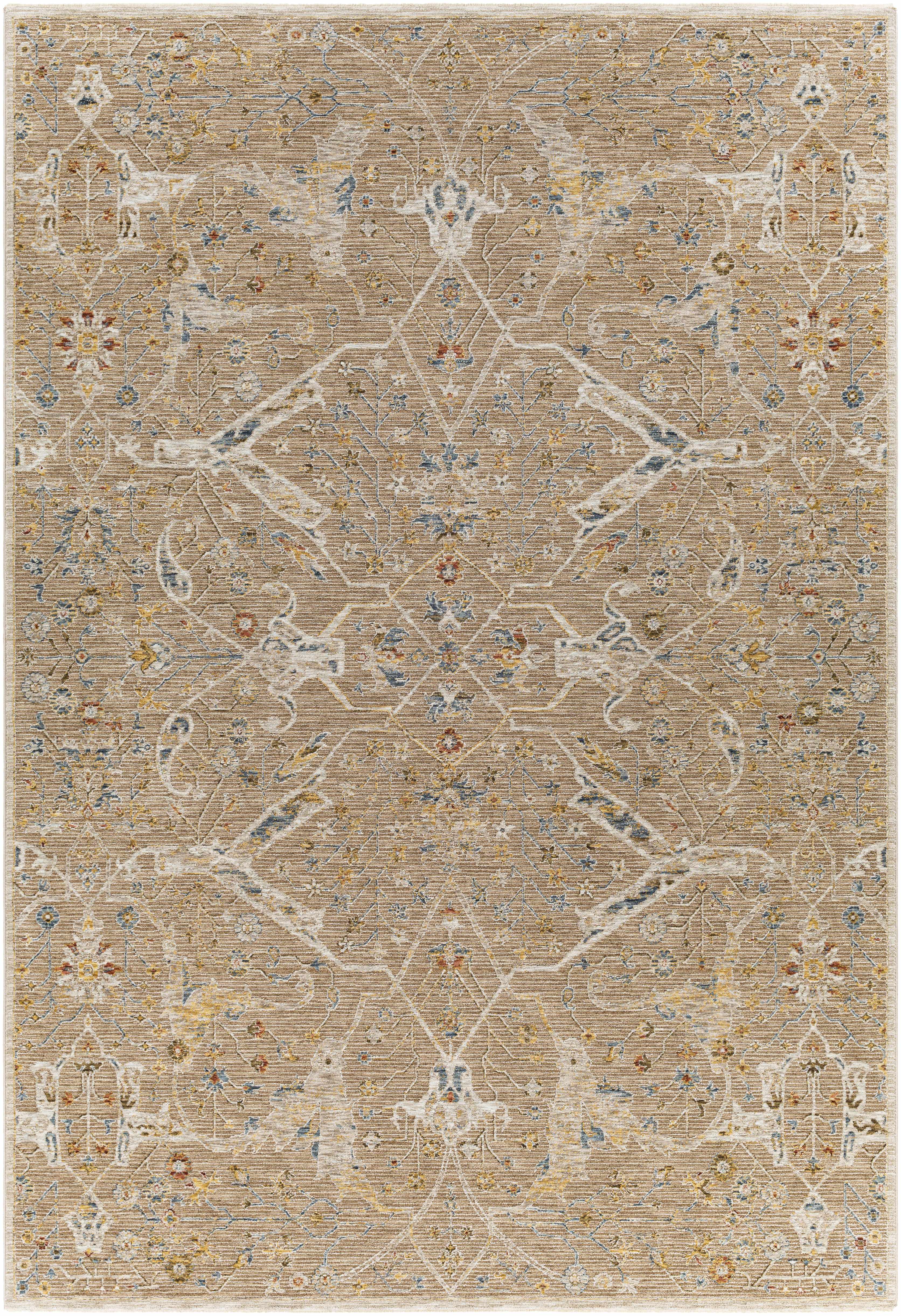 Bela Area Rug  Medium Pile, 100% Polyester, Traditional Style