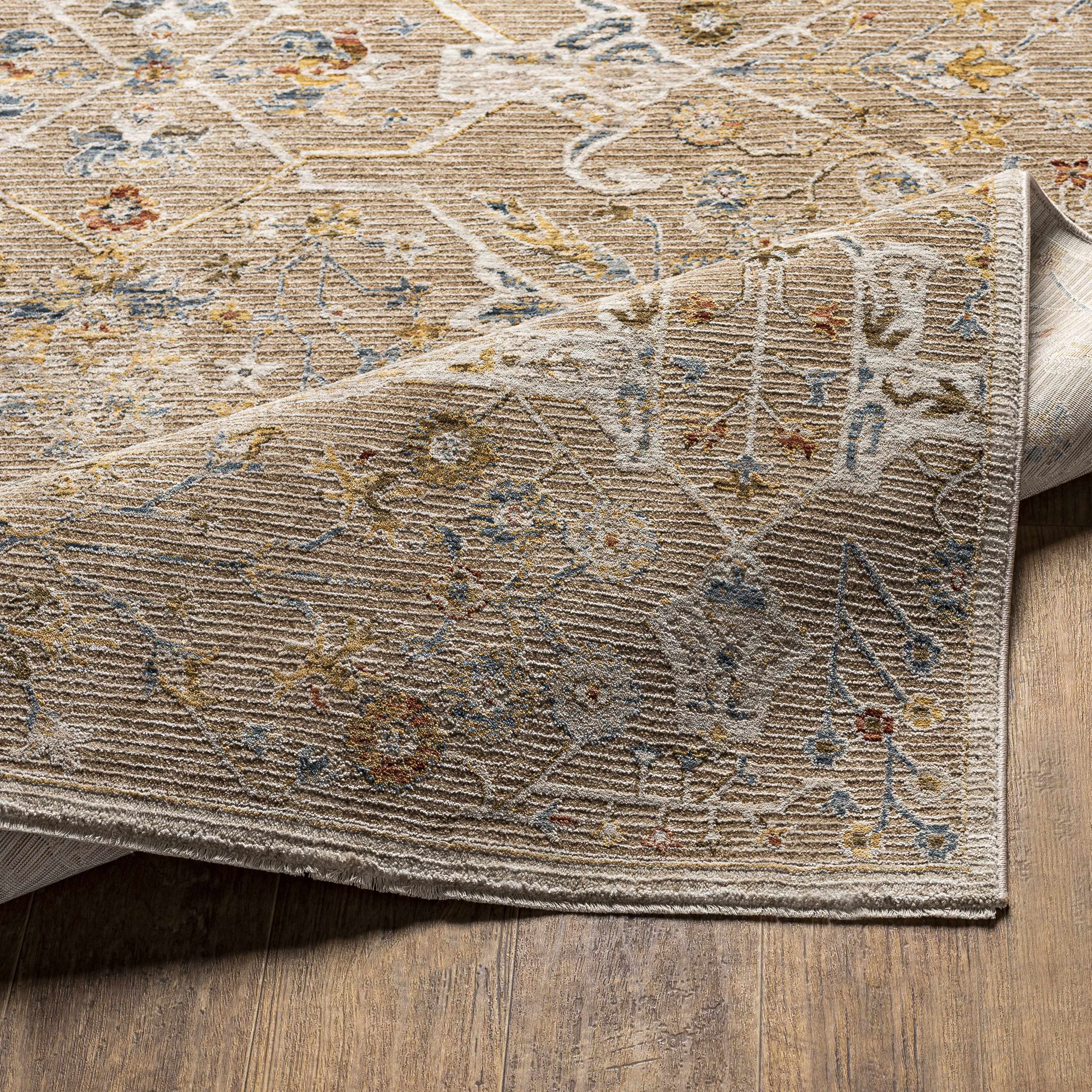 Bela Area Rug  Medium Pile, 100% Polyester, Traditional Style